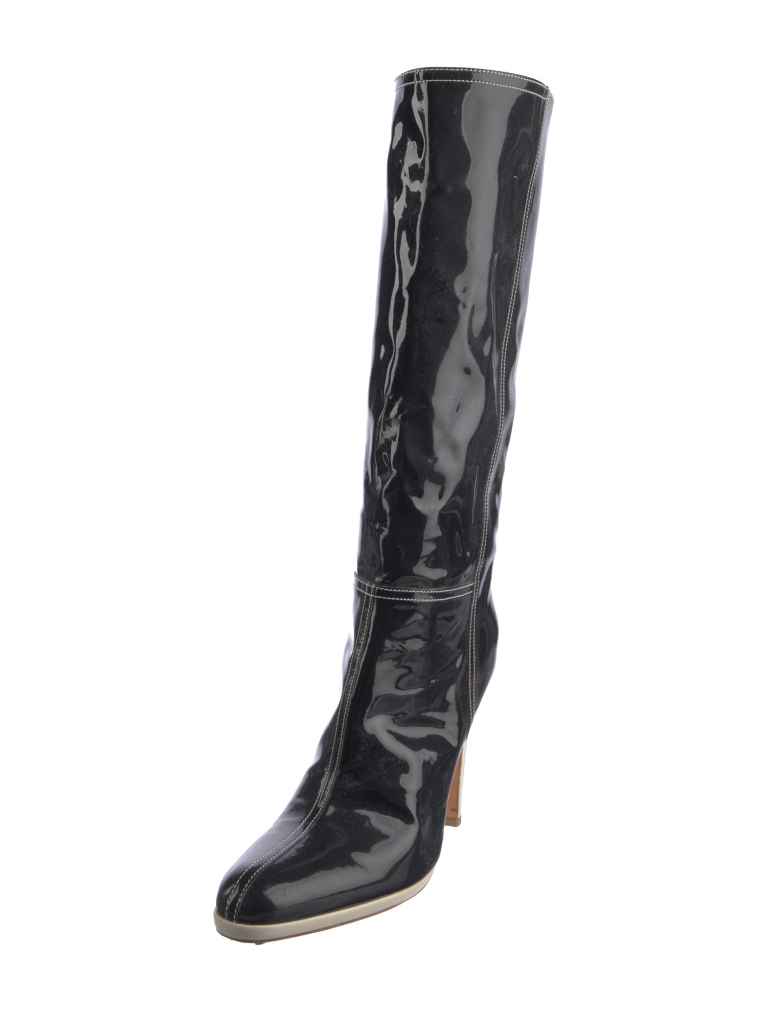 Miu Miu Patent Leather Boots