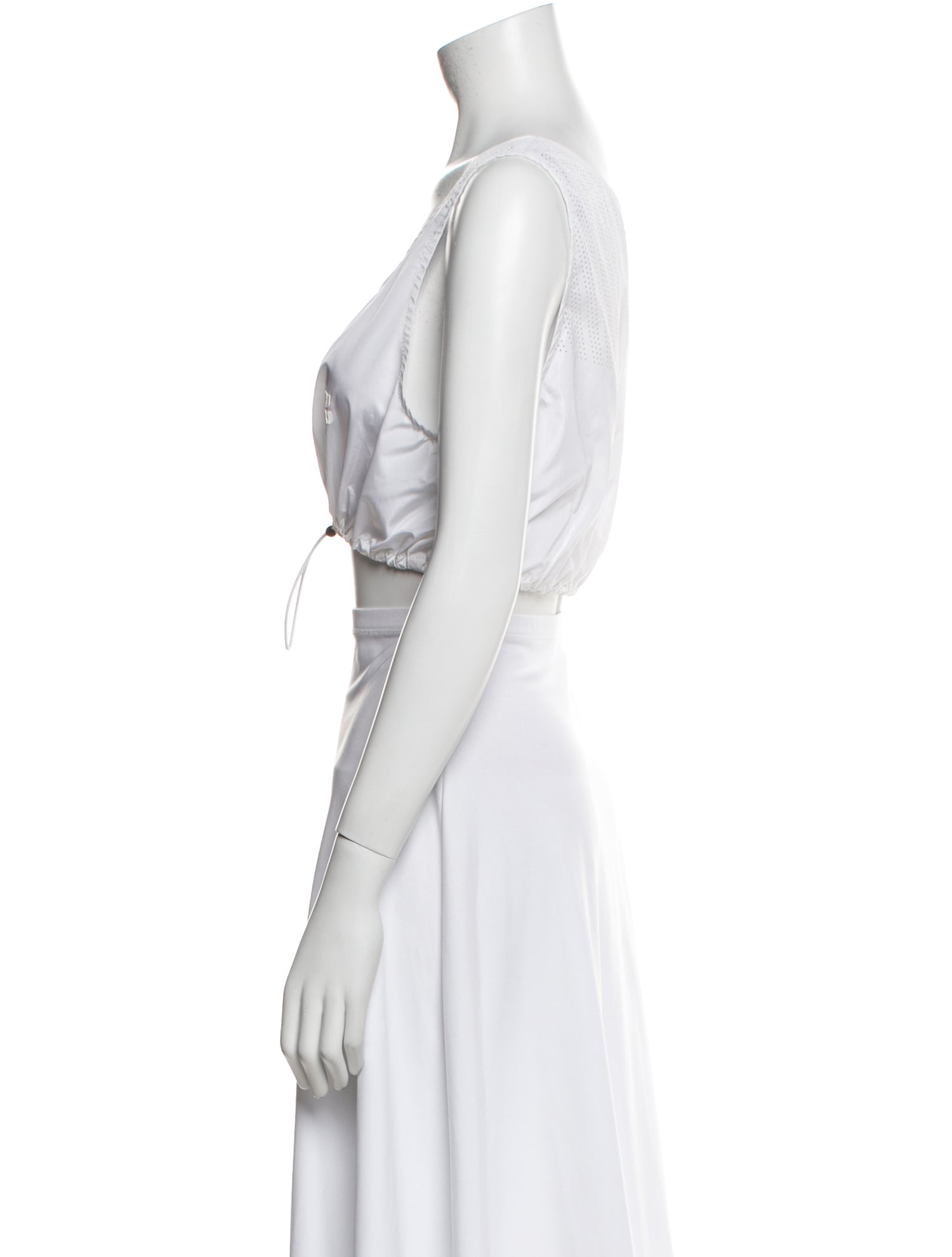 Miu Miu 2023 V-Neck Crop Top