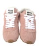 Miu Miu Suede Sneakers