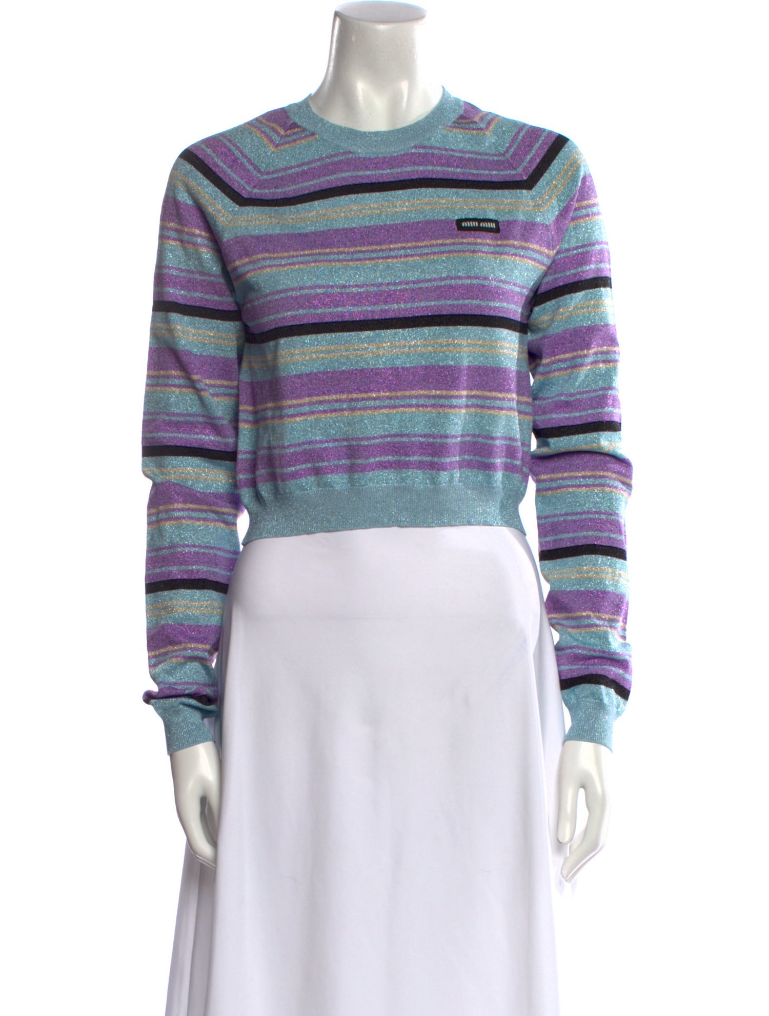 Miu Miu 2022 Striped Sweater