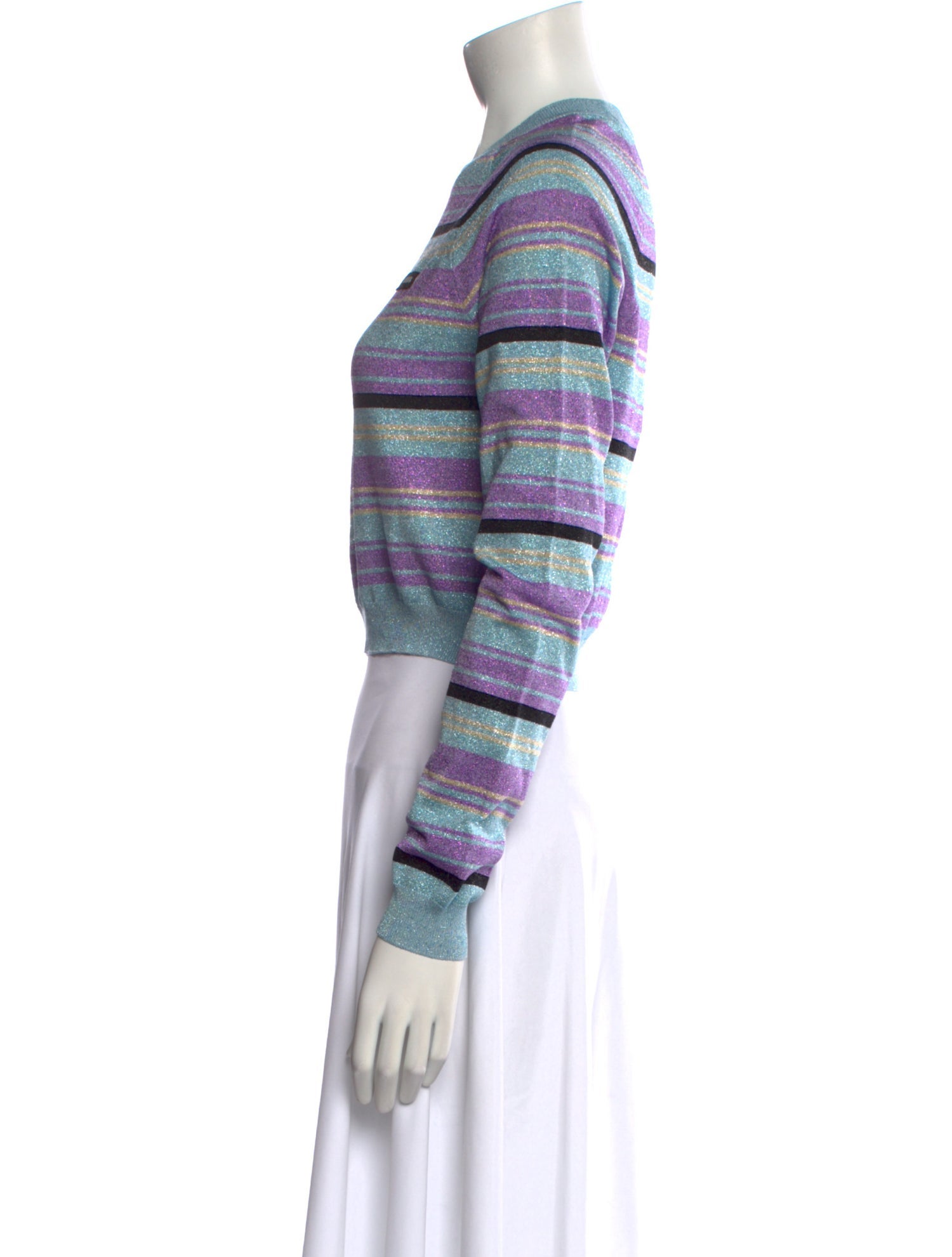 Miu Miu 2022 Striped Sweater