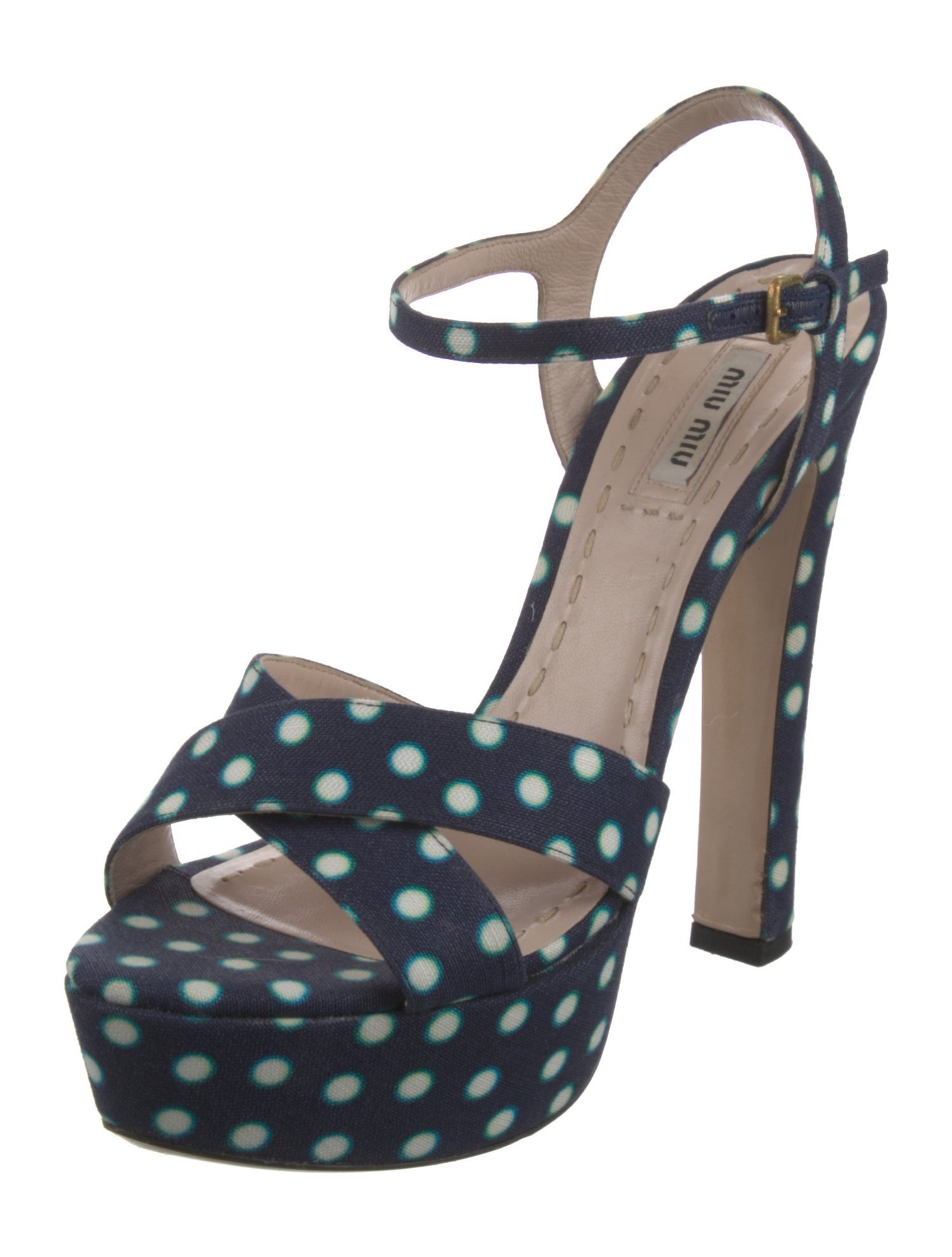 Miu Miu Printed Sandals