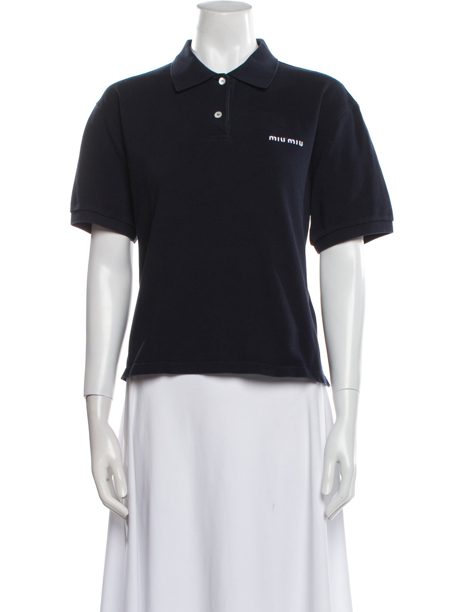 Miu Miu 2024 Short Sleeve Polo