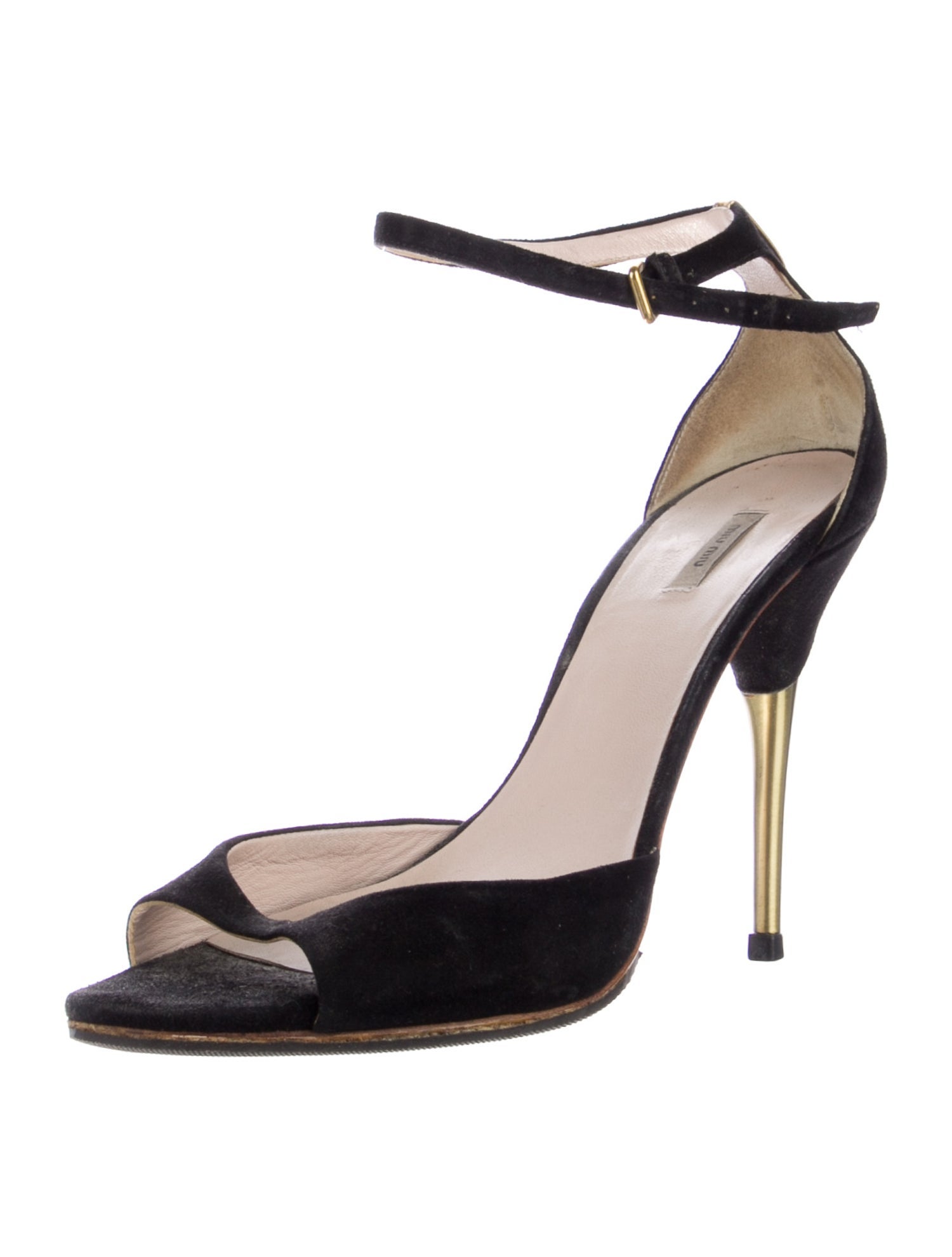 Miu Miu Suede Sandals