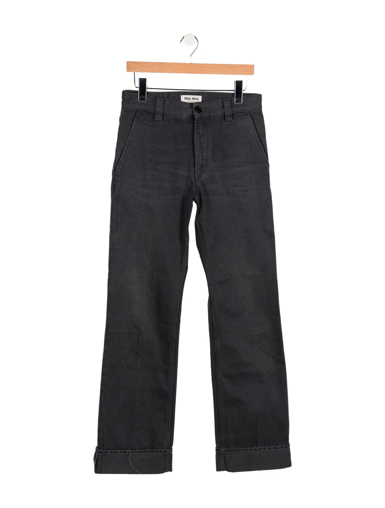 Miu Miu 2024 Straight Leg Jeans