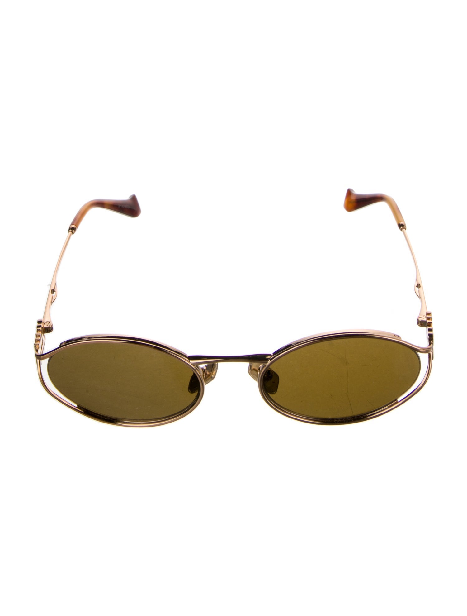 Miu Miu Cat-Eye Mirrored Sunglasses