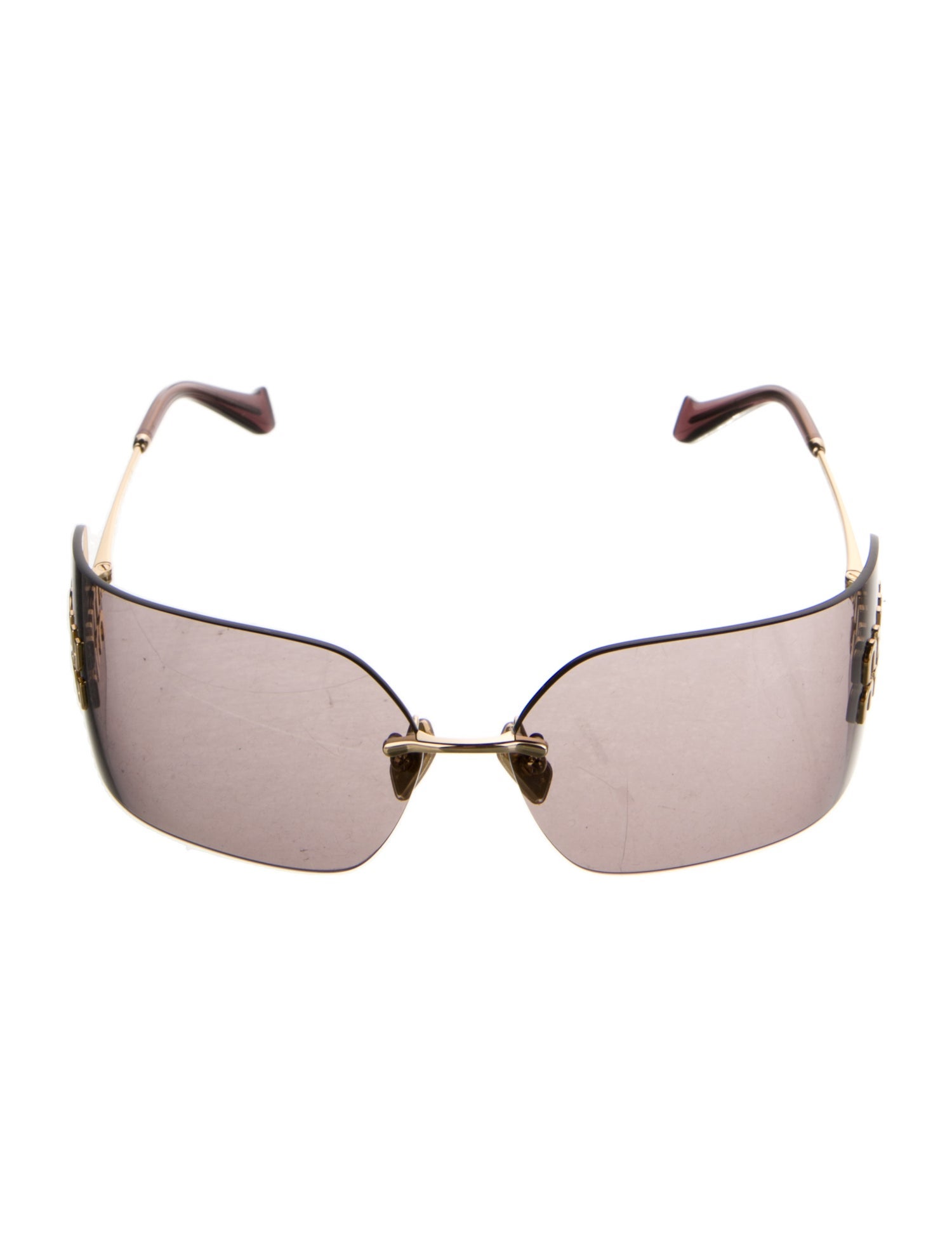 Miu Miu Oversize Tinted Sunglasses