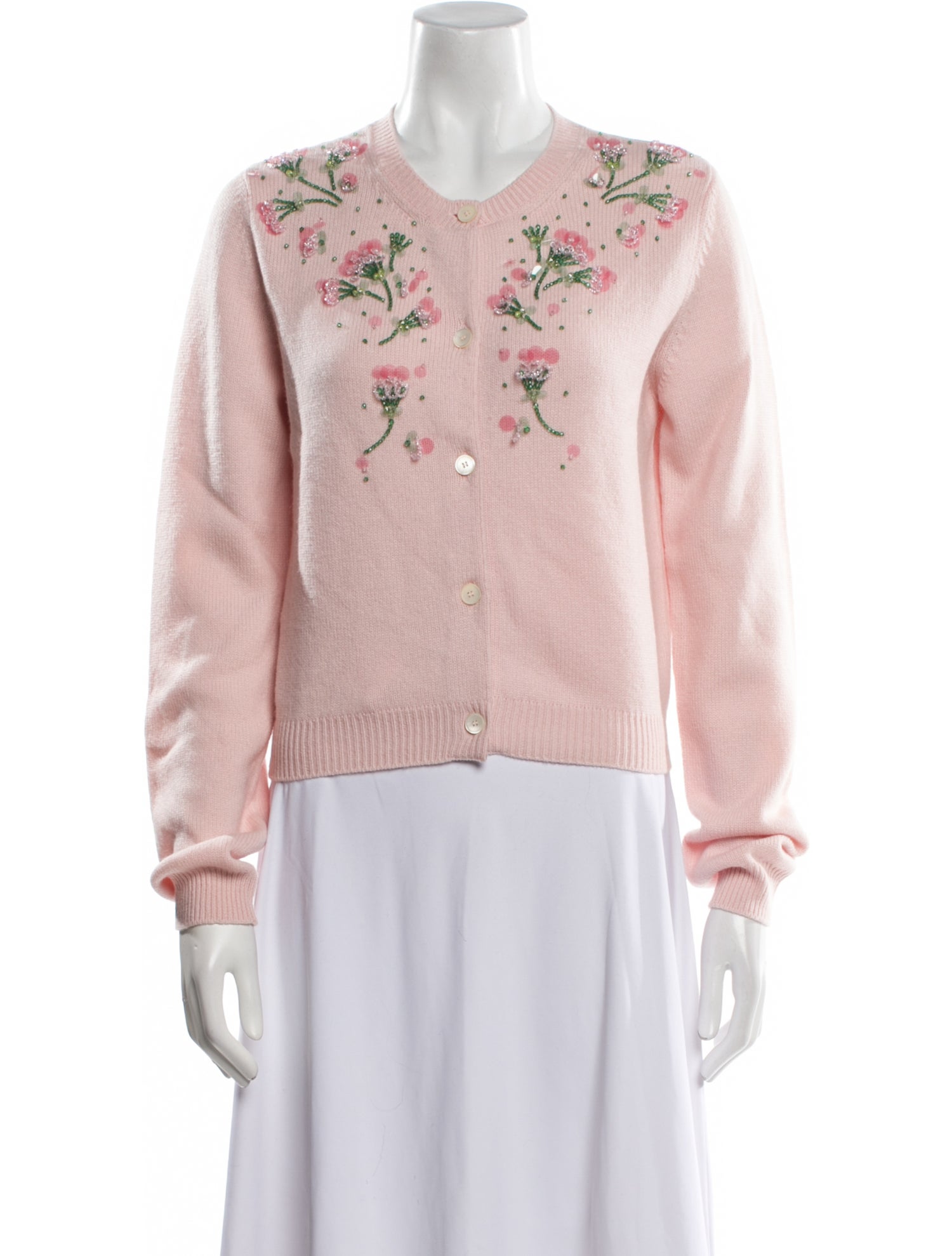 Miu Miu 2022 Floral Sweater