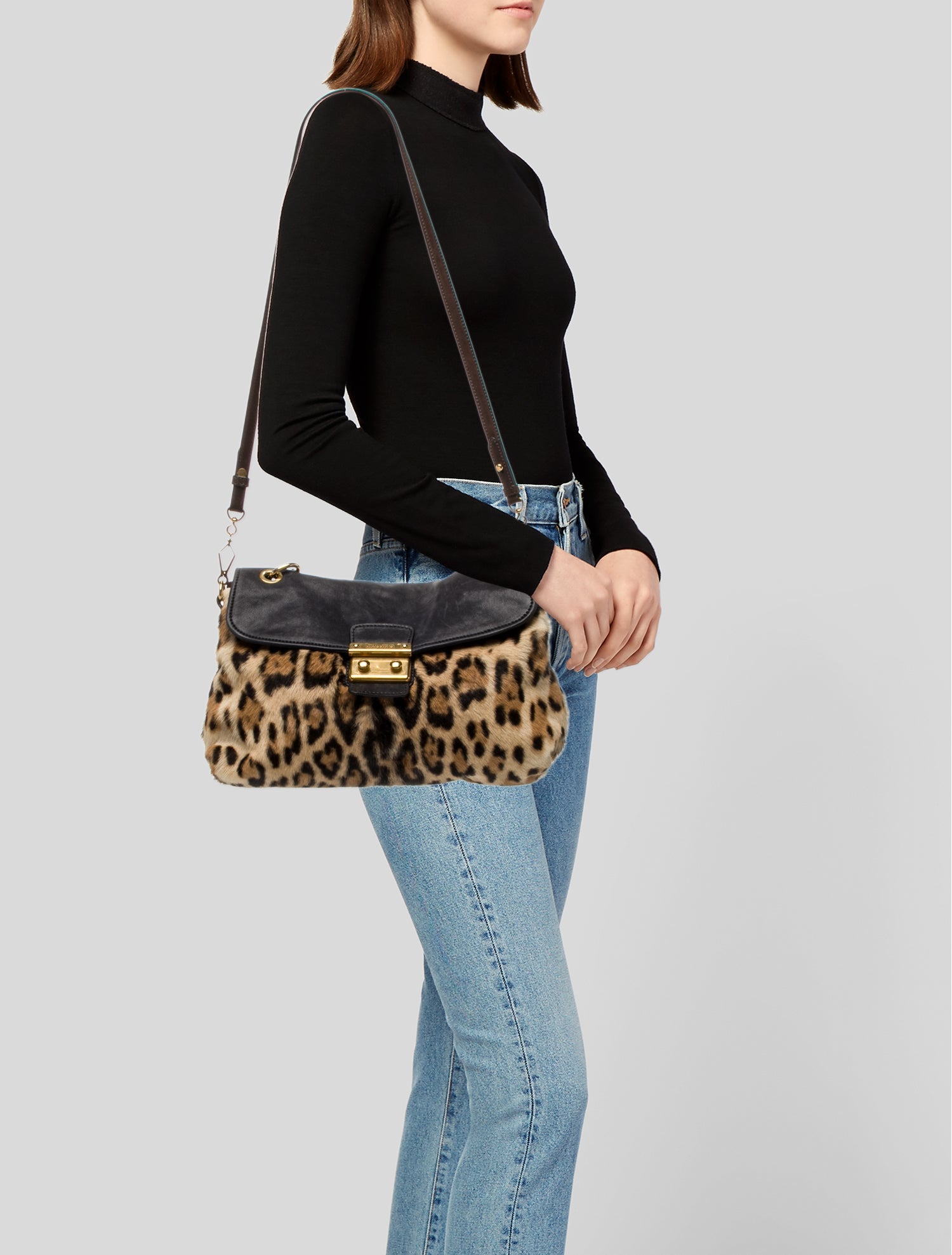 Miu Miu Ponyhair Shoulder Bag