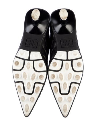 Miu Miu Leather Mules