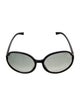 Miu Miu Round Gradient Sunglasses