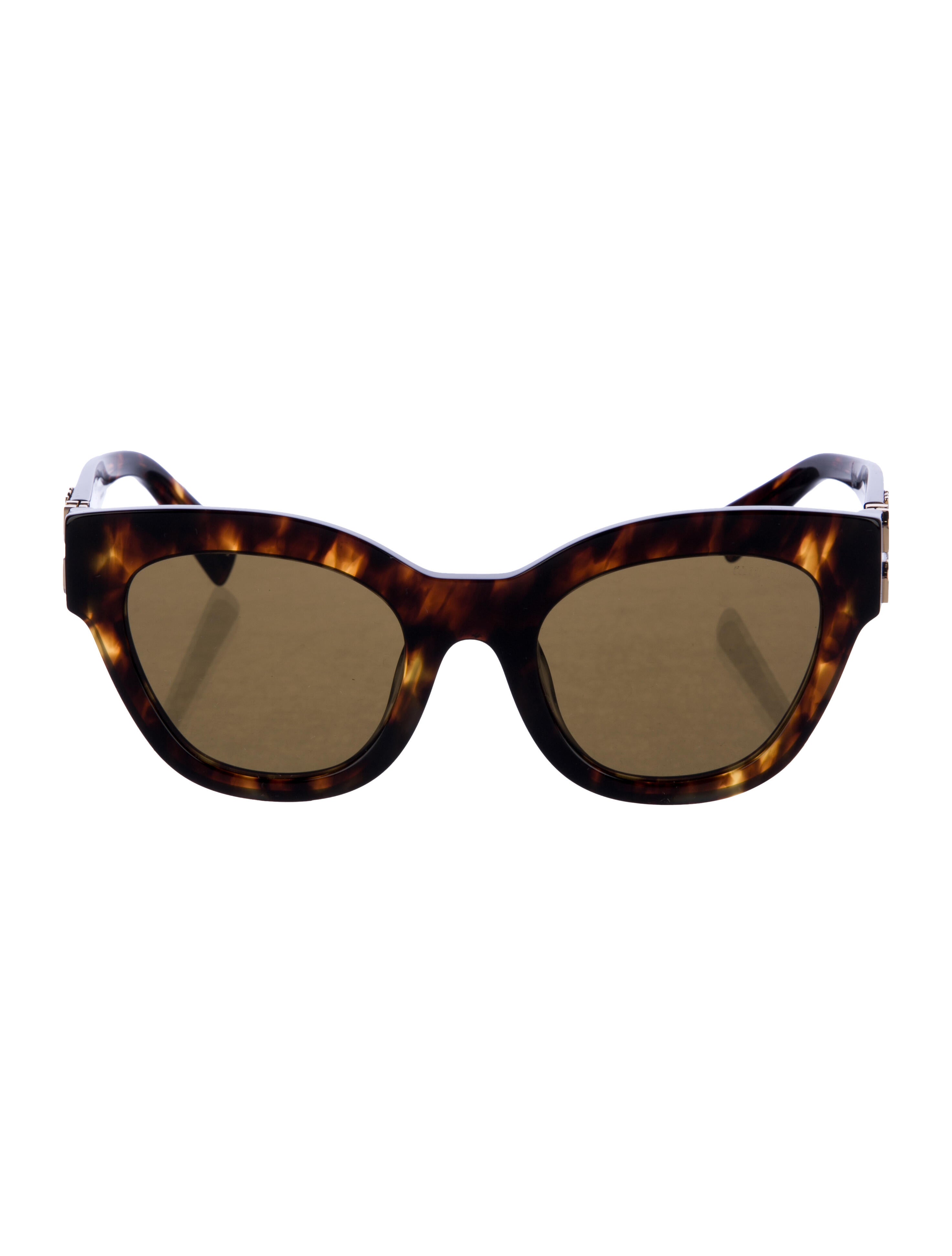 Miu Miu Cat-Eye Tinted Sunglasses