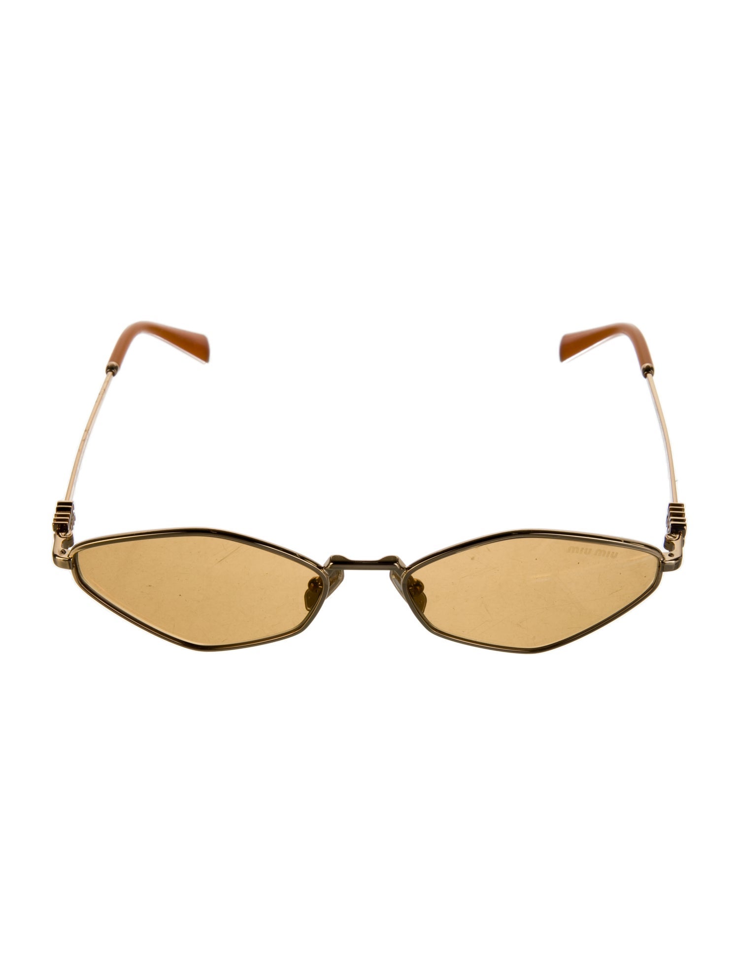 Miu Miu Cat-Eye Mirrored Sunglasses