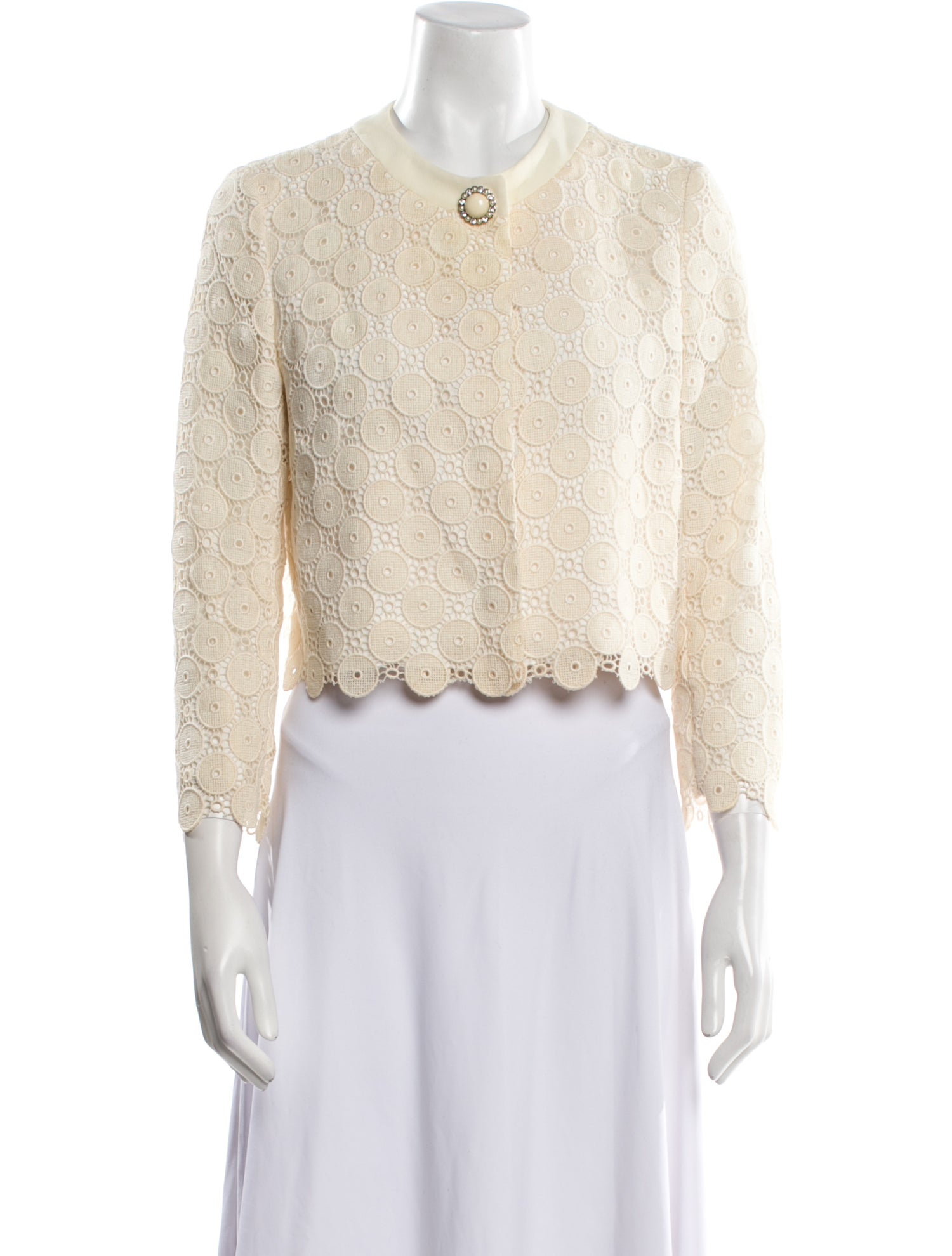 Miu Miu 2013 Lace Pattern Bolero