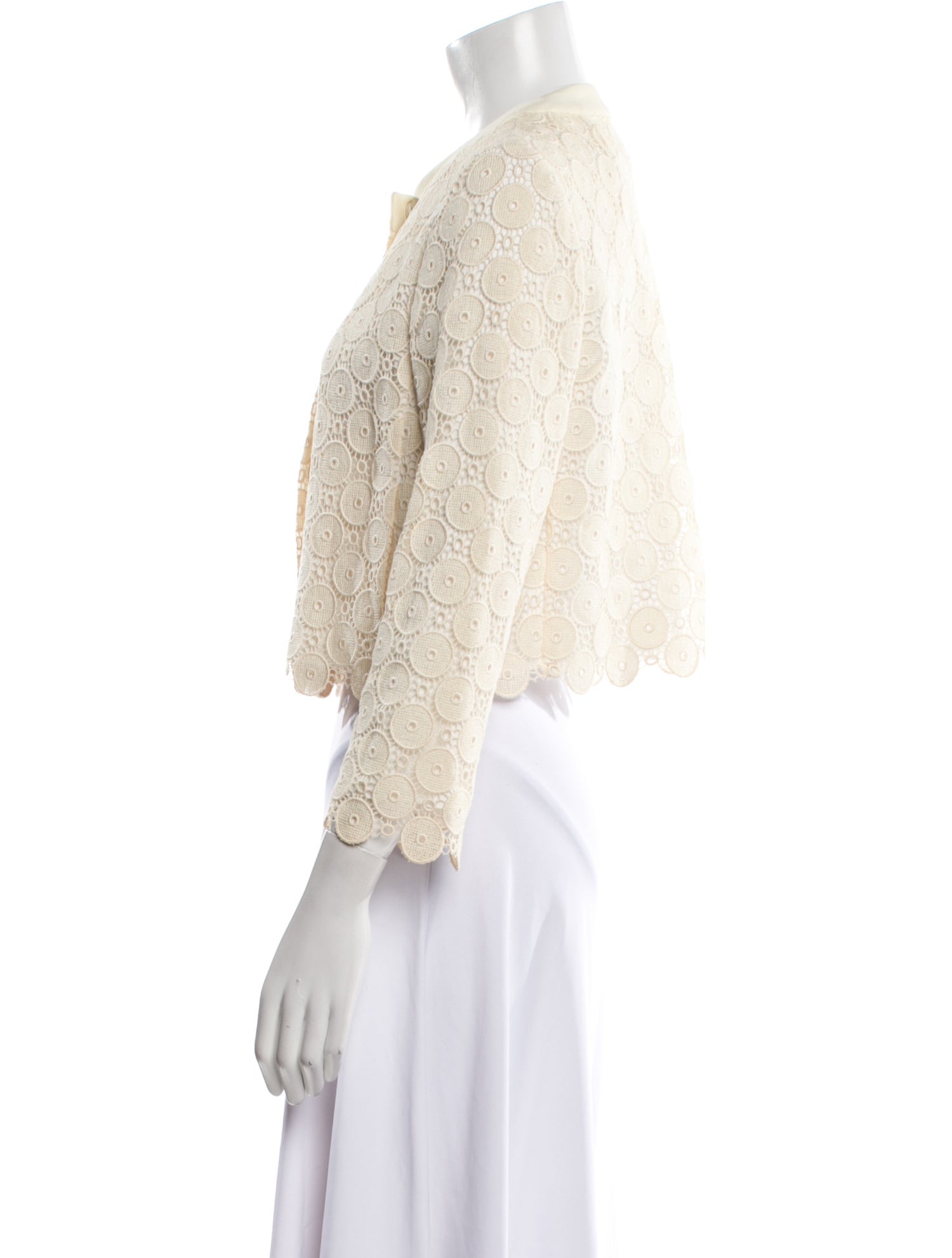 Miu Miu 2013 Lace Pattern Bolero