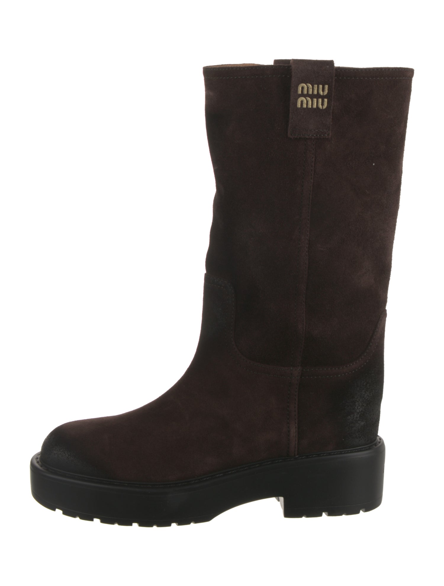 Miu Miu Suede Boots