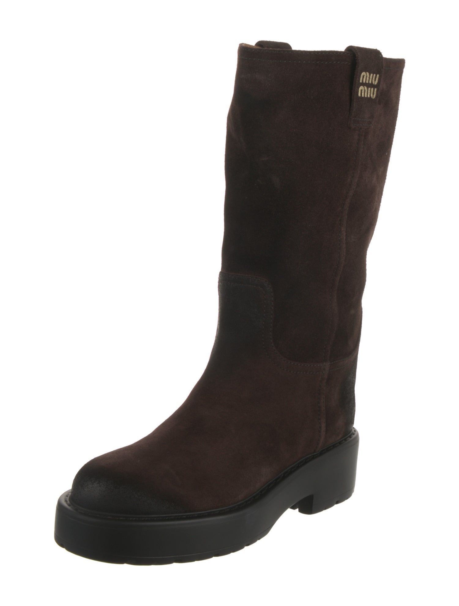 Miu Miu Suede Boots