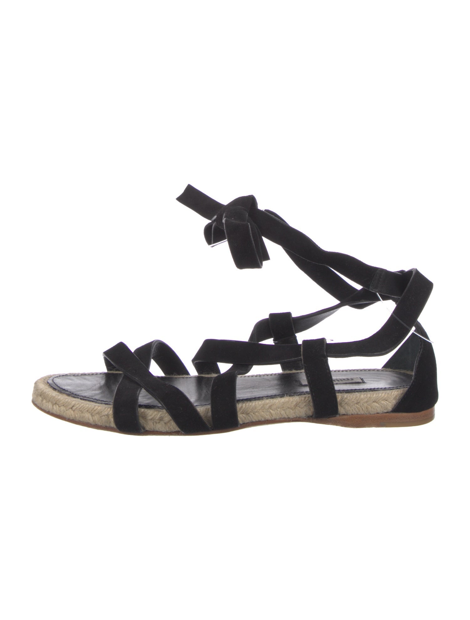 Miu Miu Suede Gladiator Sandals