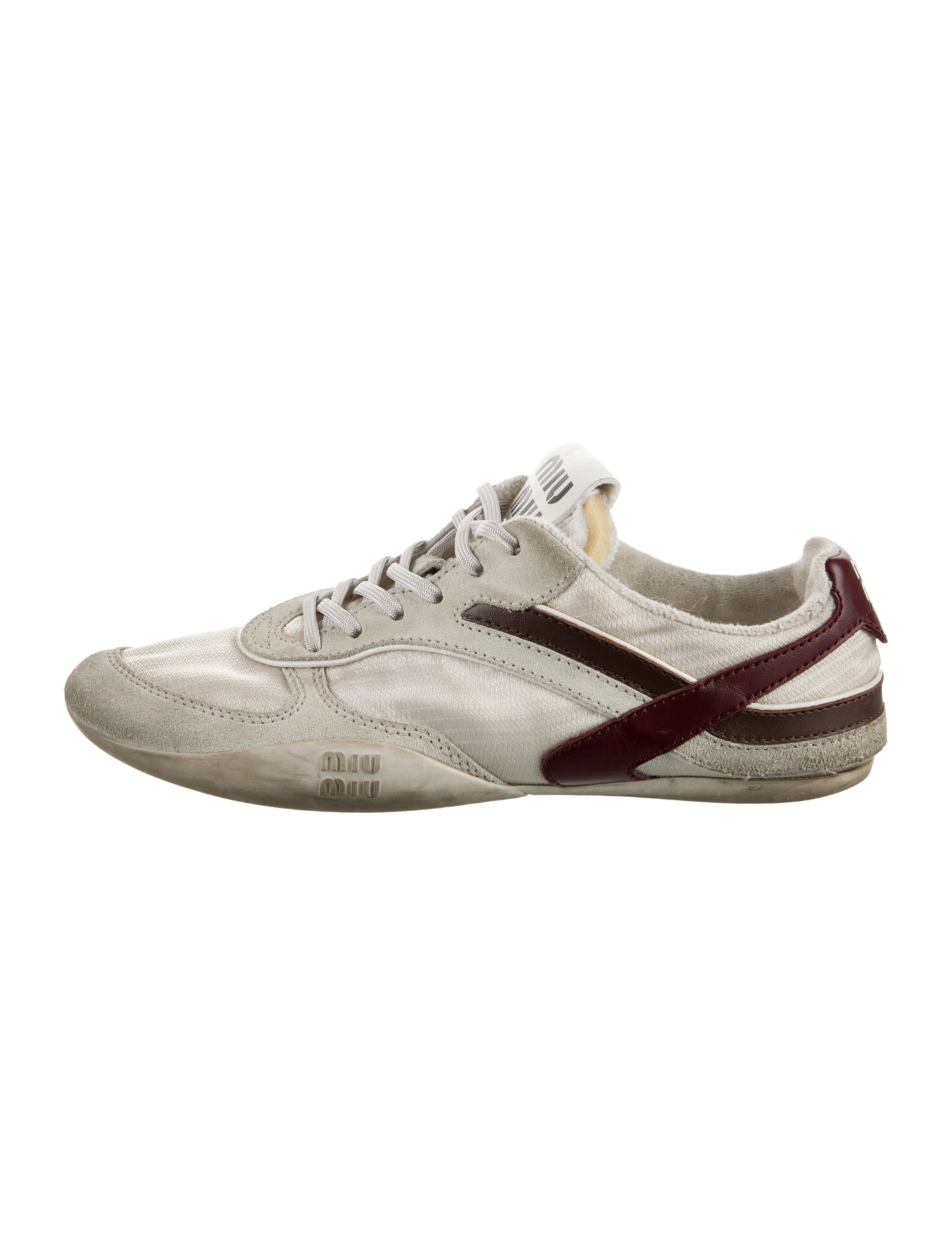 Miu Miu Leather Sneakers