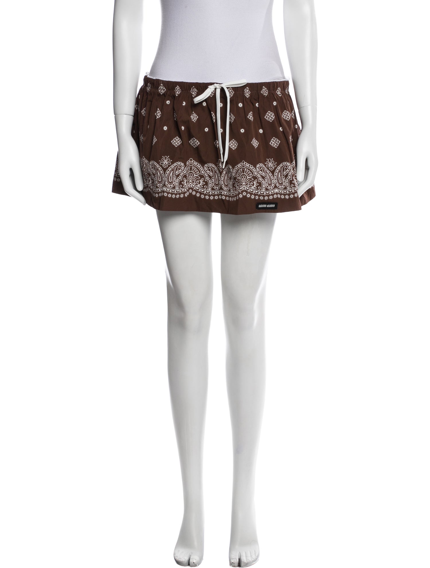 Miu Miu 2024 Mini Skirt