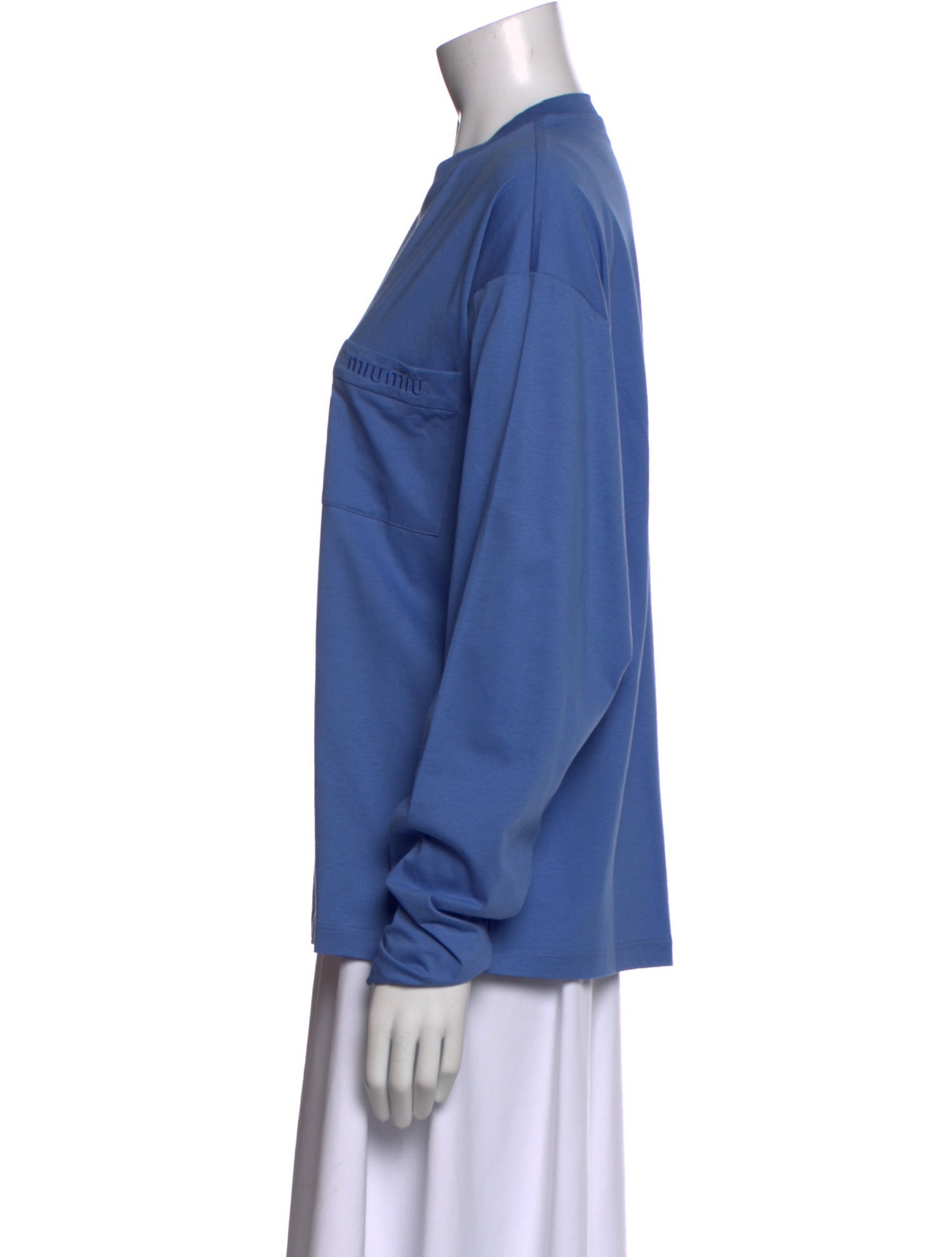 Miu Miu 2024 Crew Neck Sweatshirt