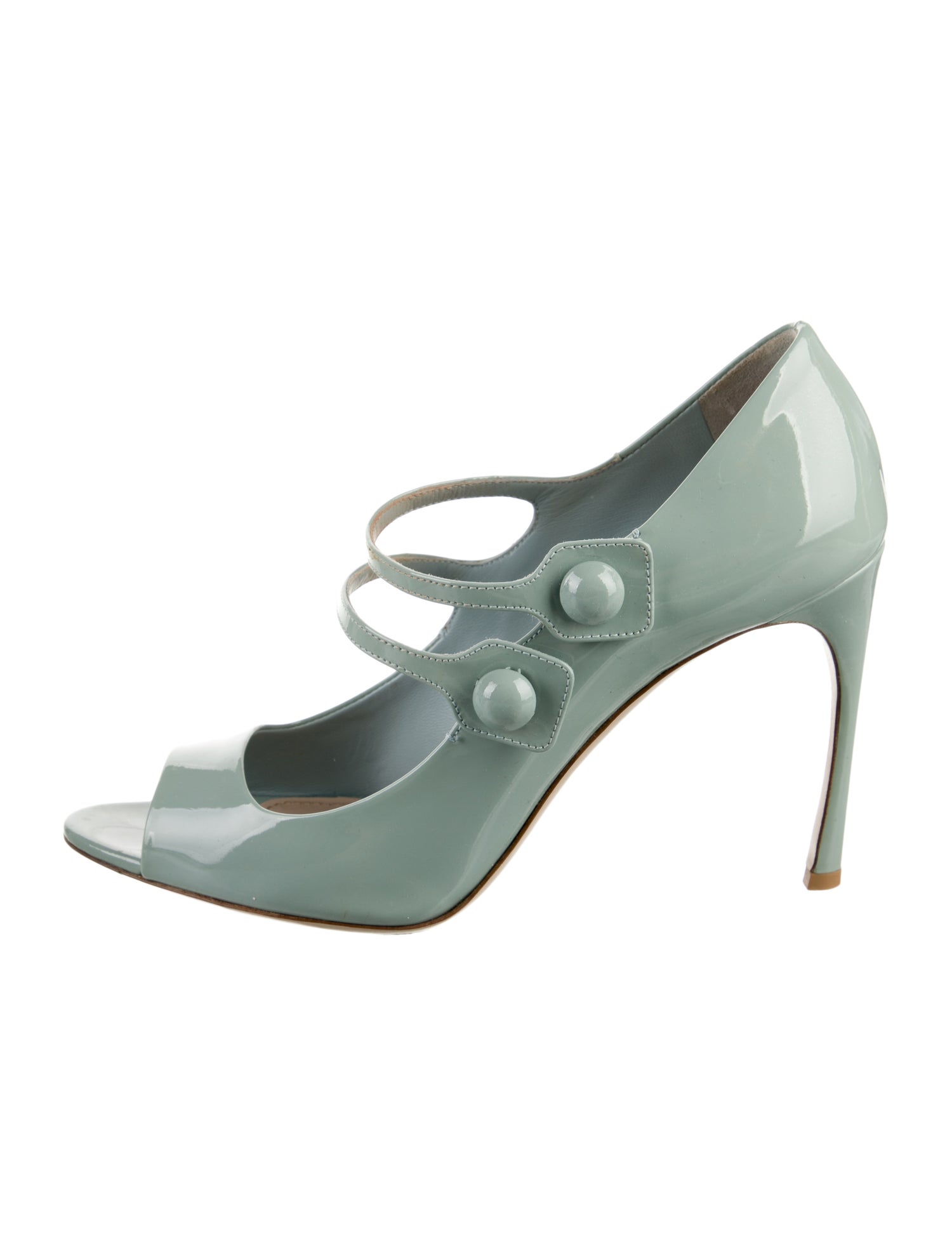 Miu Miu Patent Leather Sandals