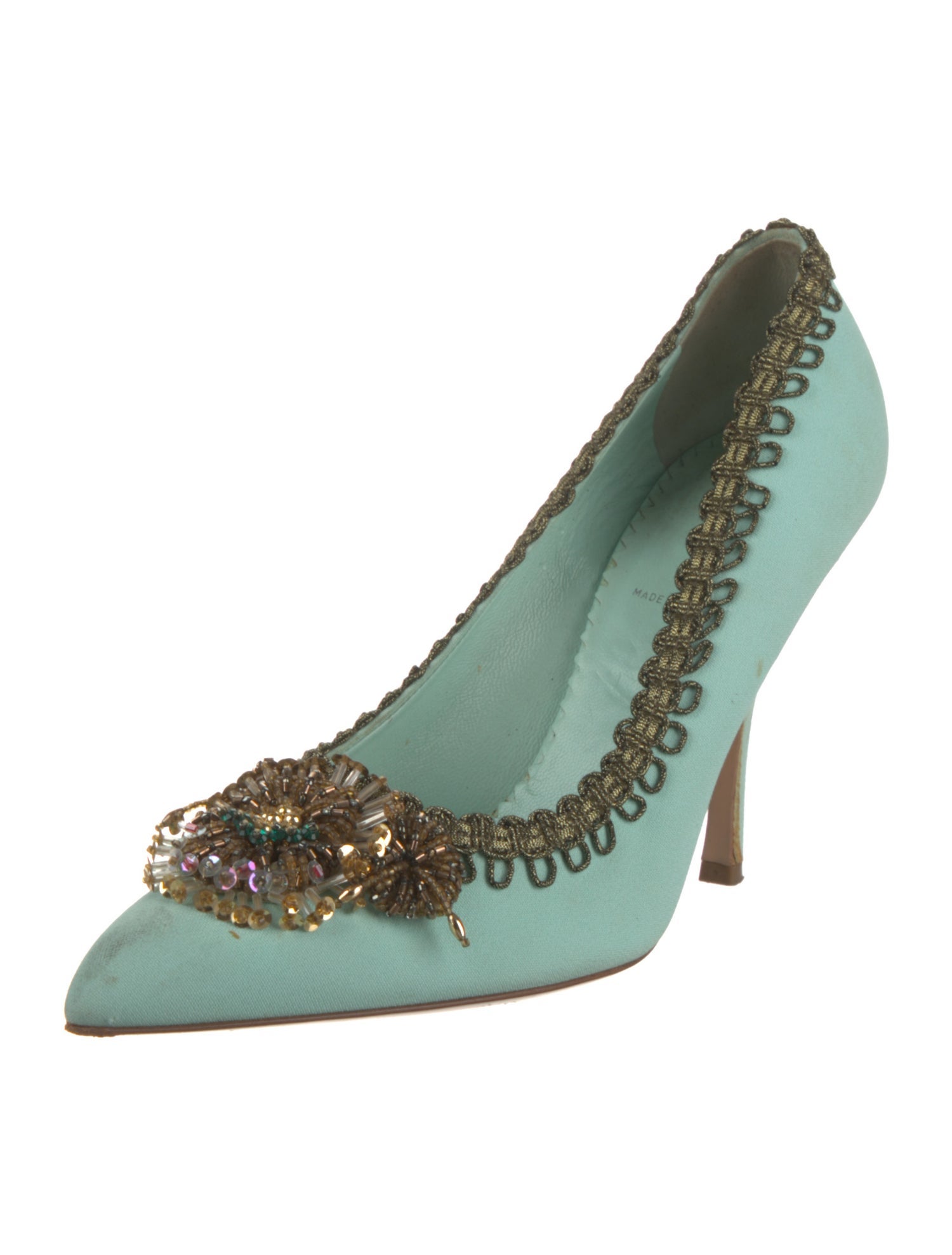 Miu Miu Sequin Embellishments Pumps