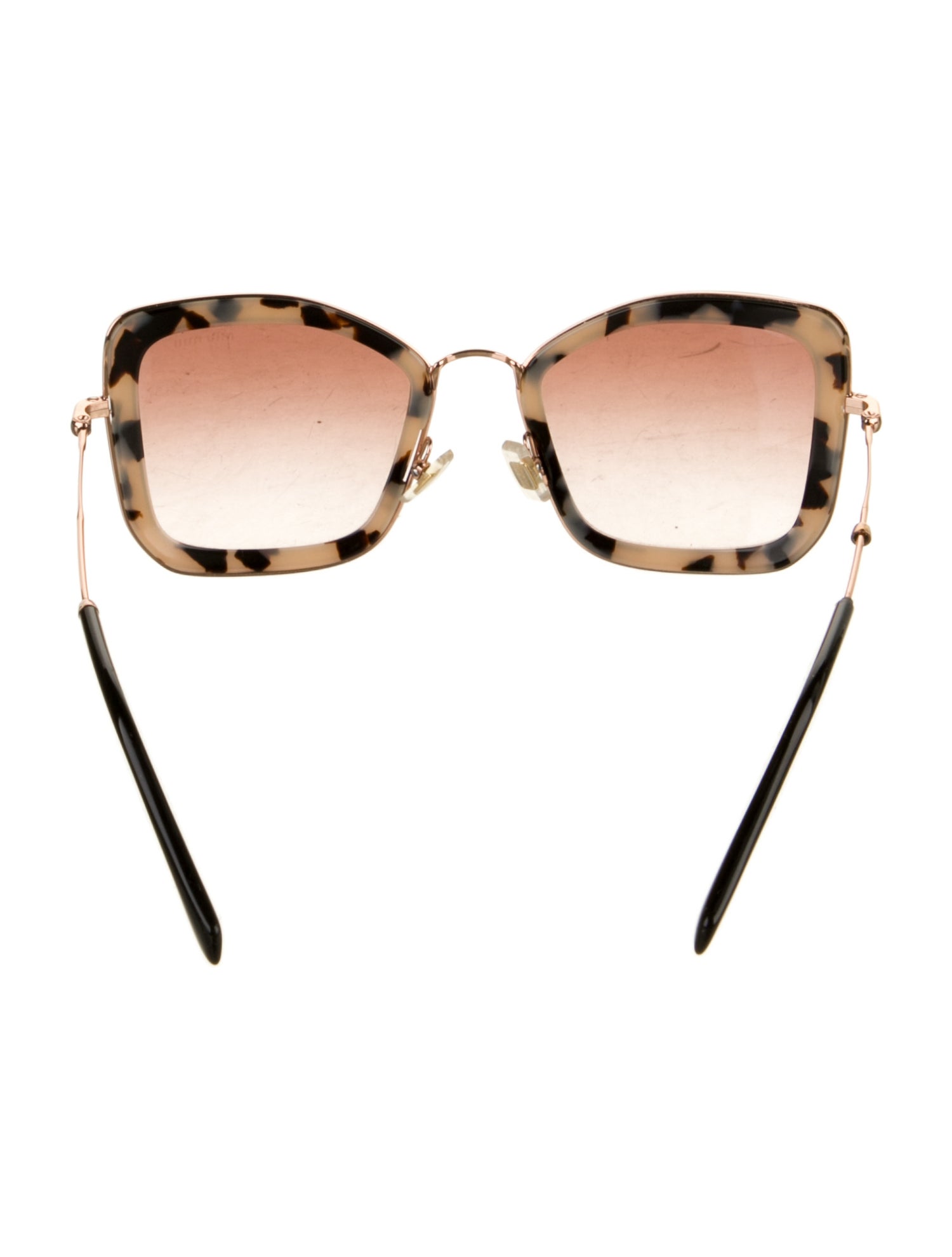 Miu Miu Oversize Gradient Sunglasses