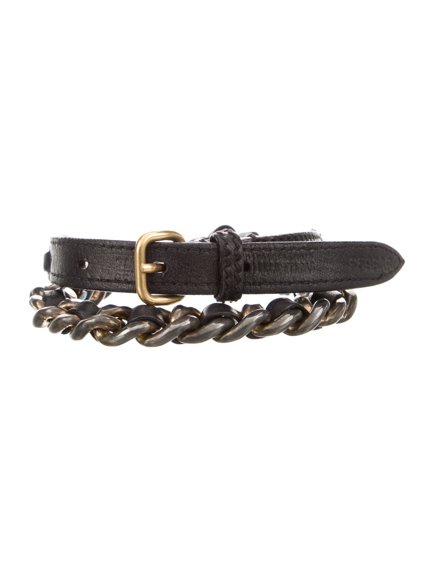 Miu Miu Skinny Leather Belt