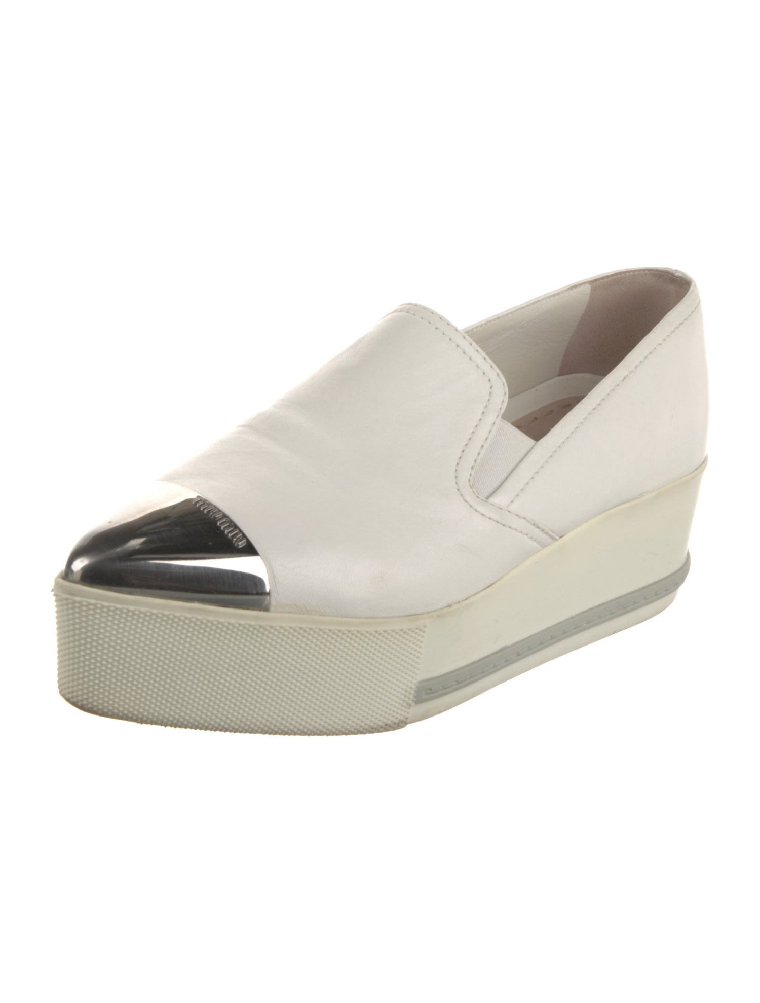 Miu Miu Leather Loafers