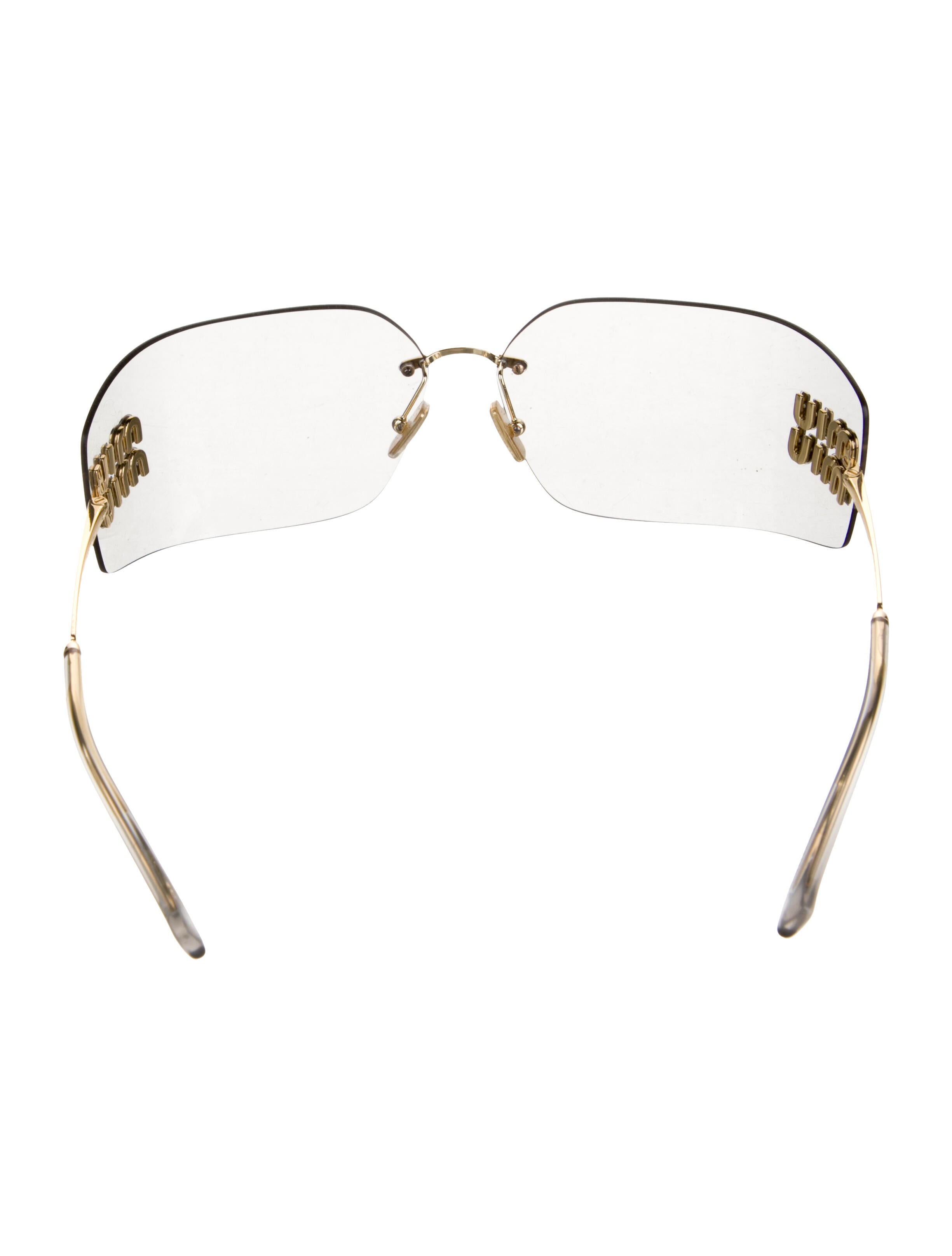 Miu Miu Cat-Eye Tinted Sunglasses