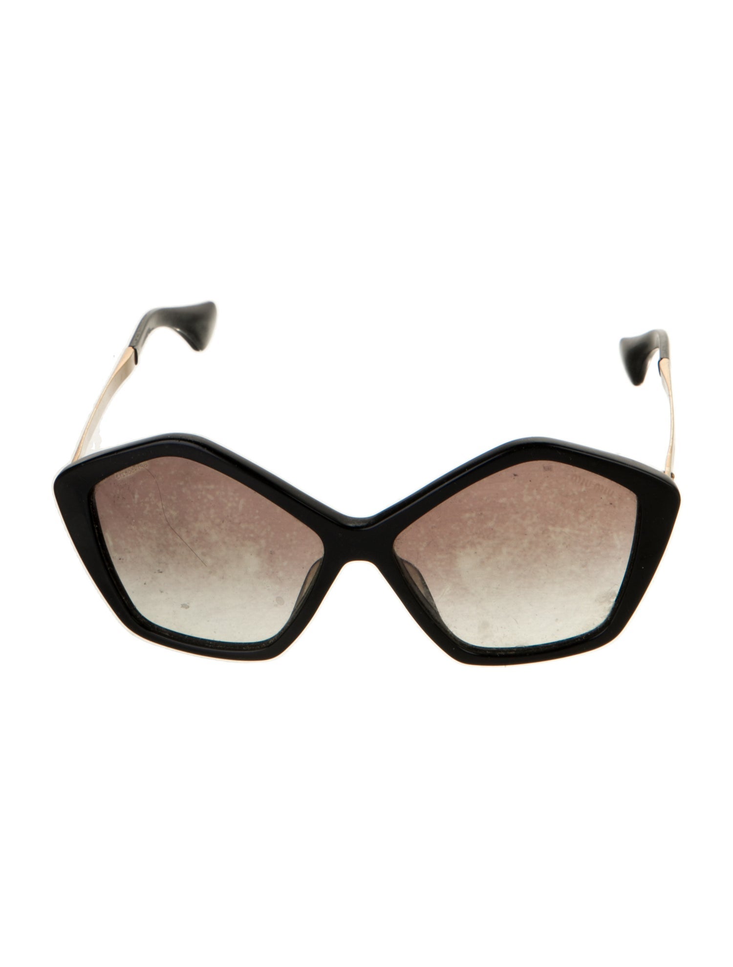 Miu Miu Oversize Gradient Sunglasses