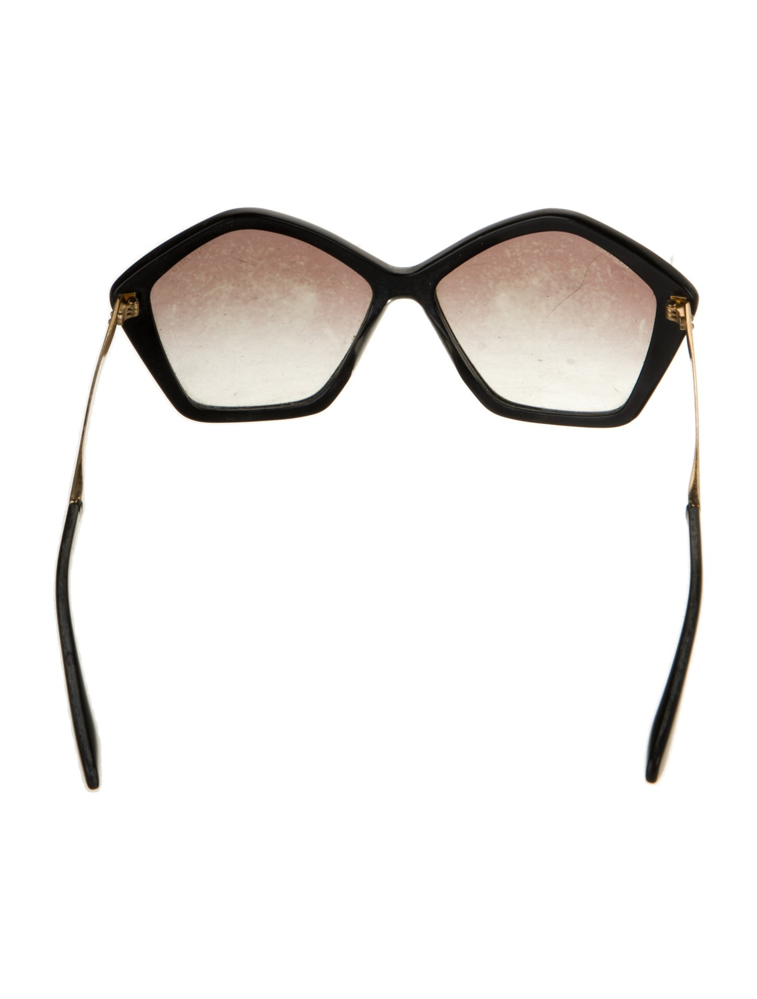 Miu Miu Oversize Gradient Sunglasses
