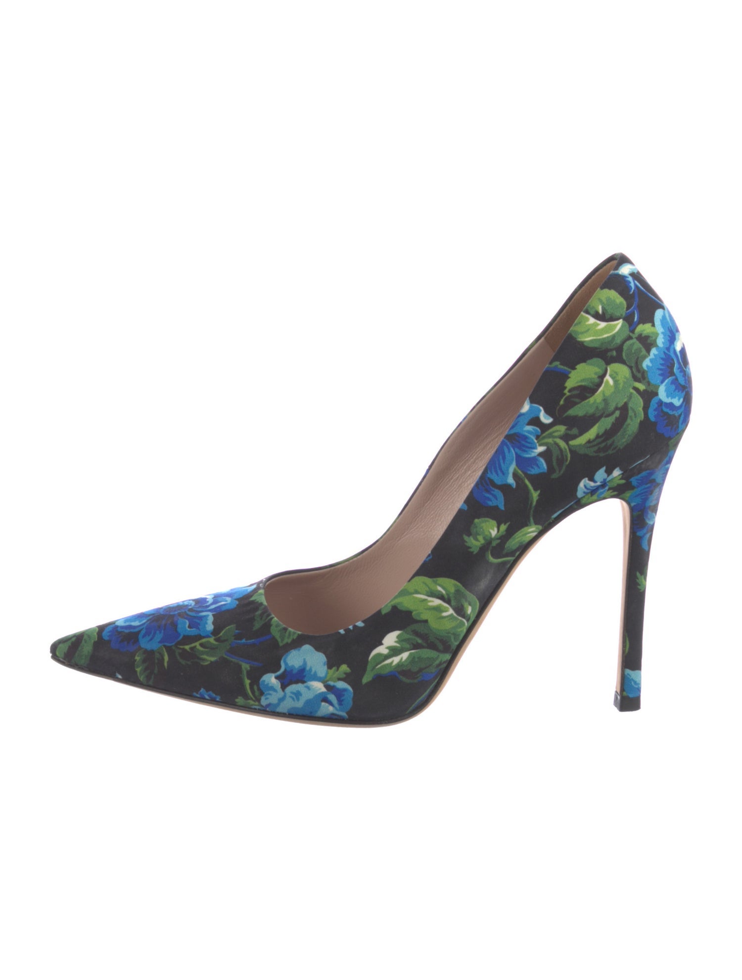 Miu Miu Floral Print Pumps
