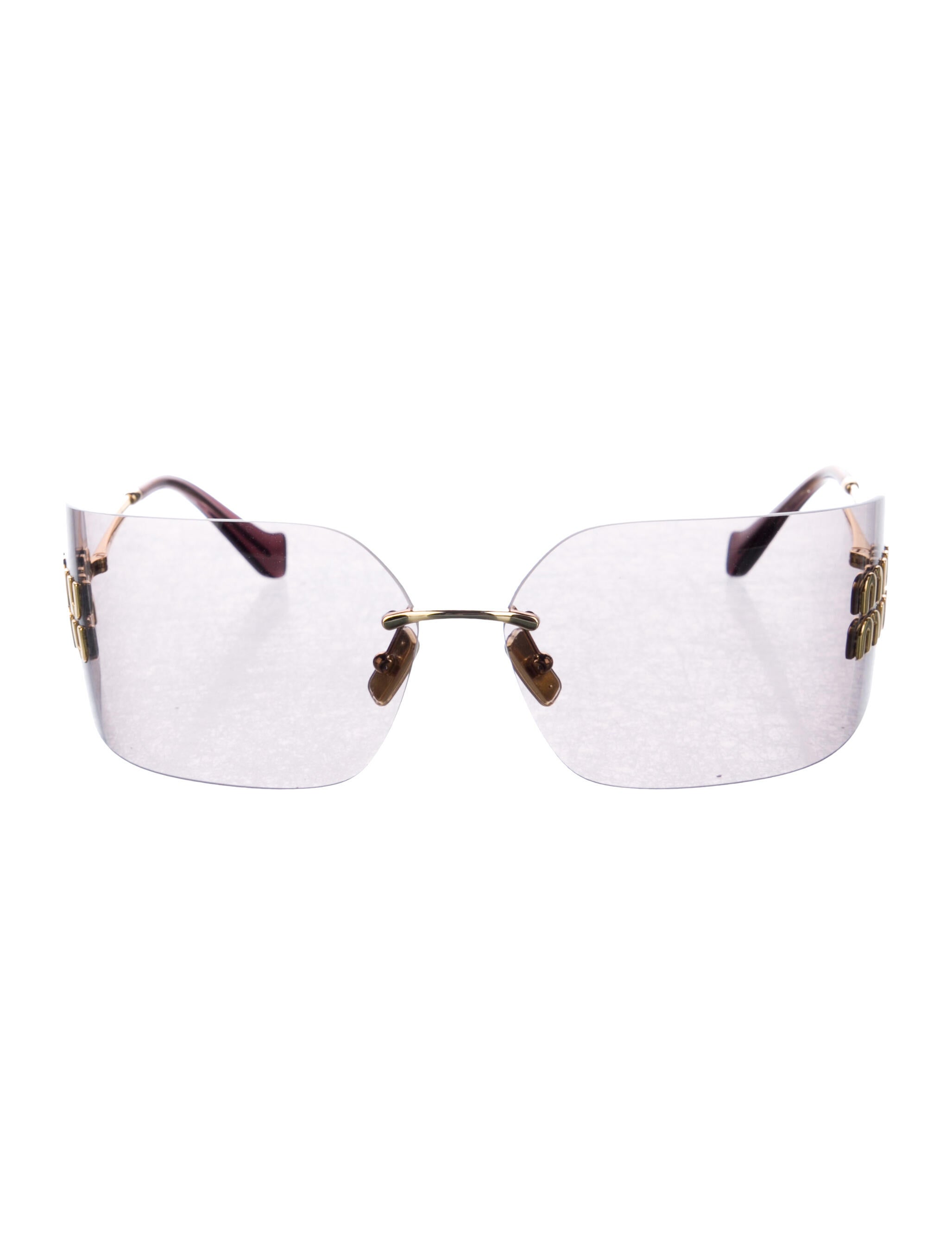 Miu Miu Square Tinted Sunglasses w/ Tags