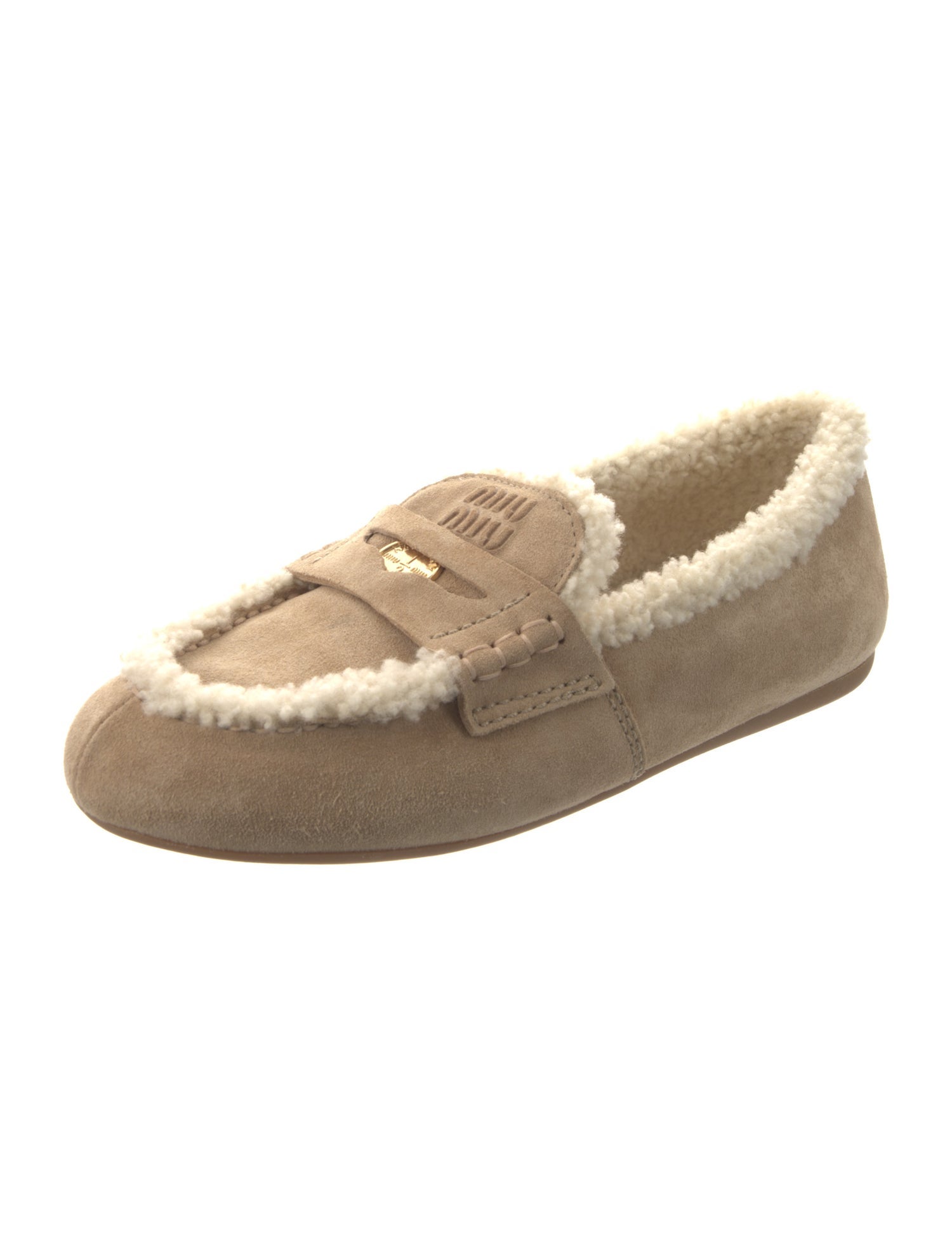 Miu Miu Suede Moccasins