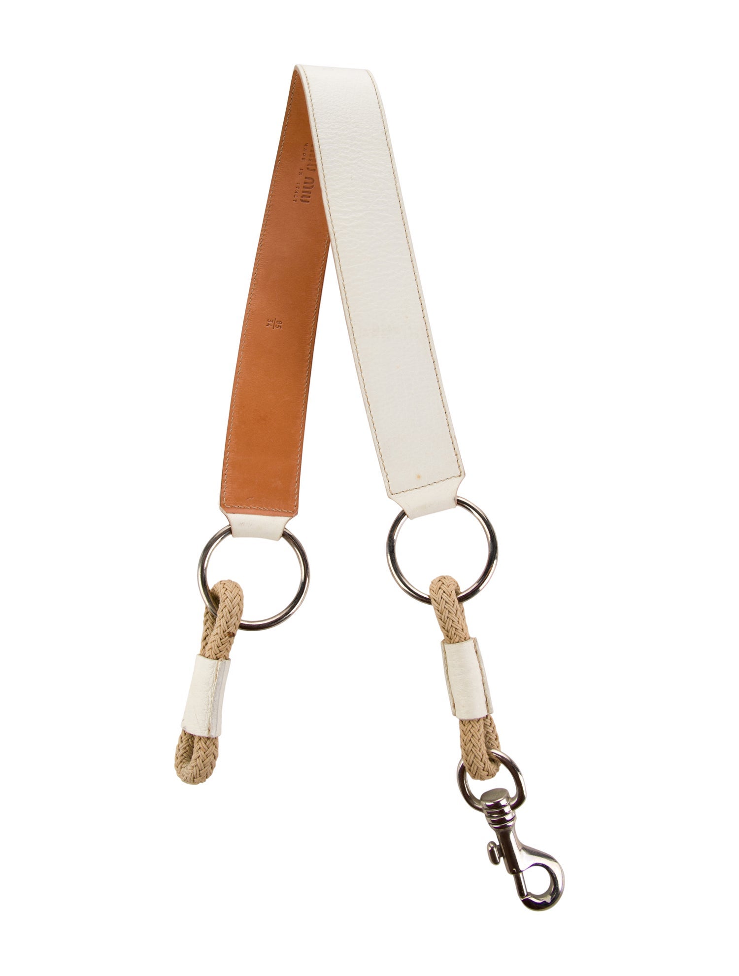 Miu Miu Leather Waist Belt