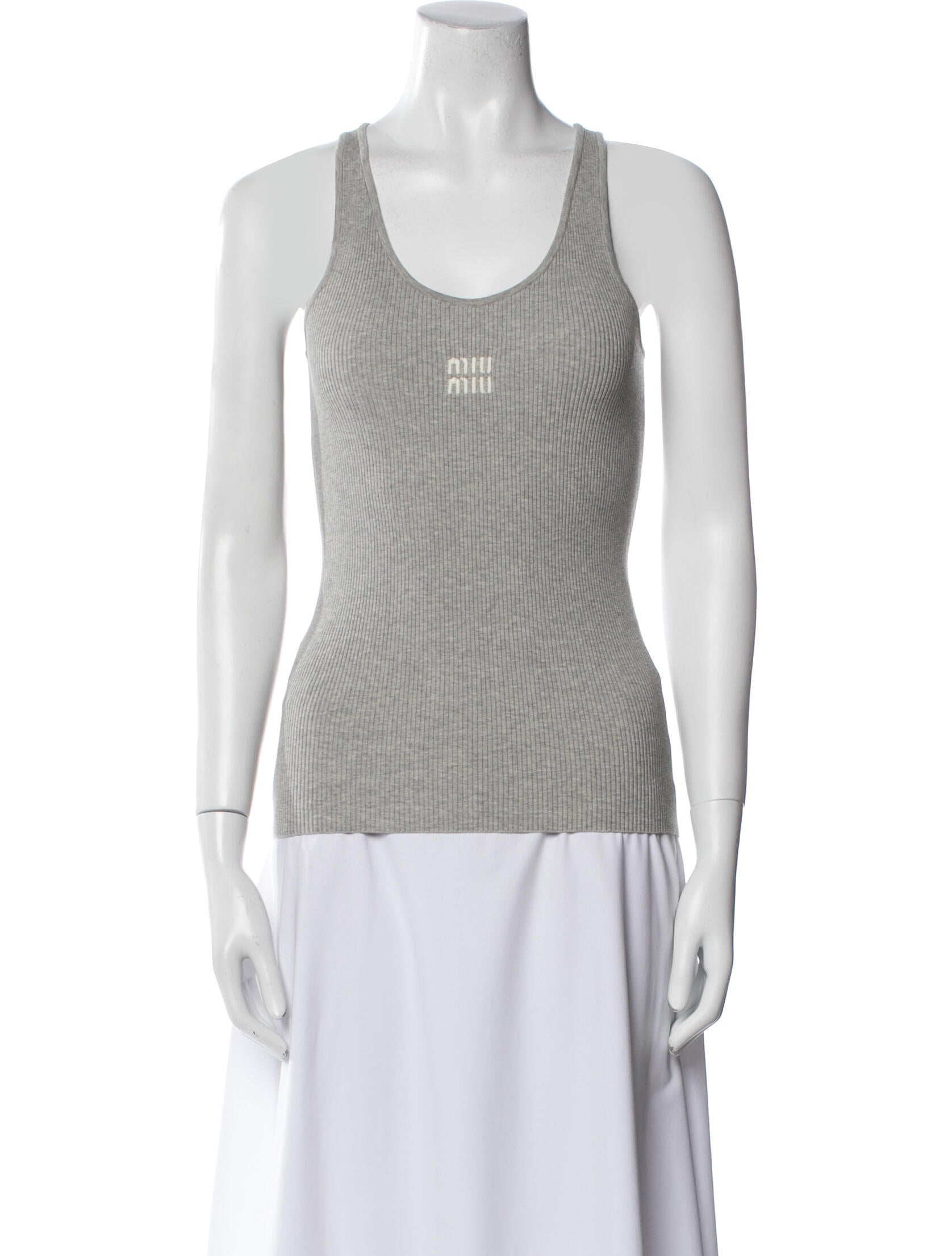 Miu Miu 2023 Printed Top w/ Tags