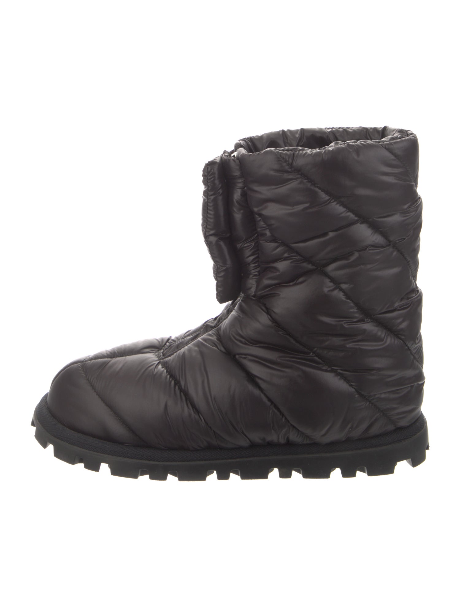 Miu Miu Nylon Combat Boots