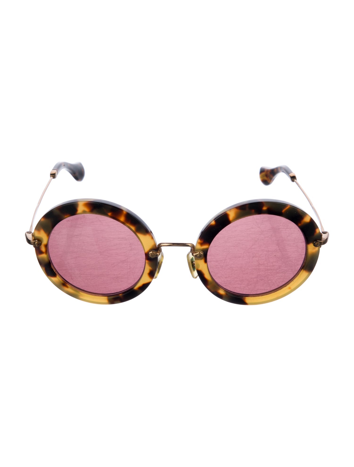 Miu Miu Oversize Gradient Sunglasses