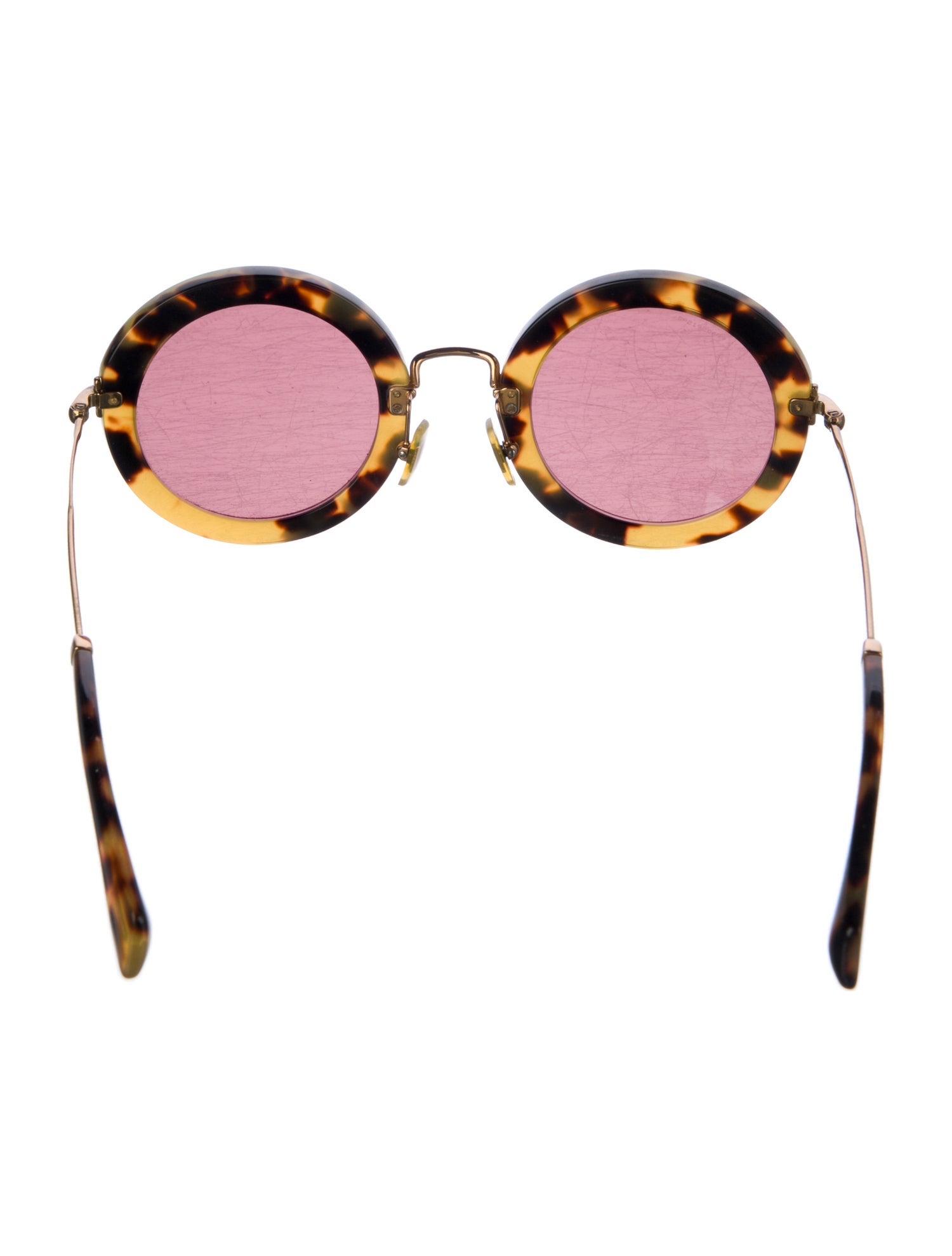 Miu Miu Oversize Gradient Sunglasses