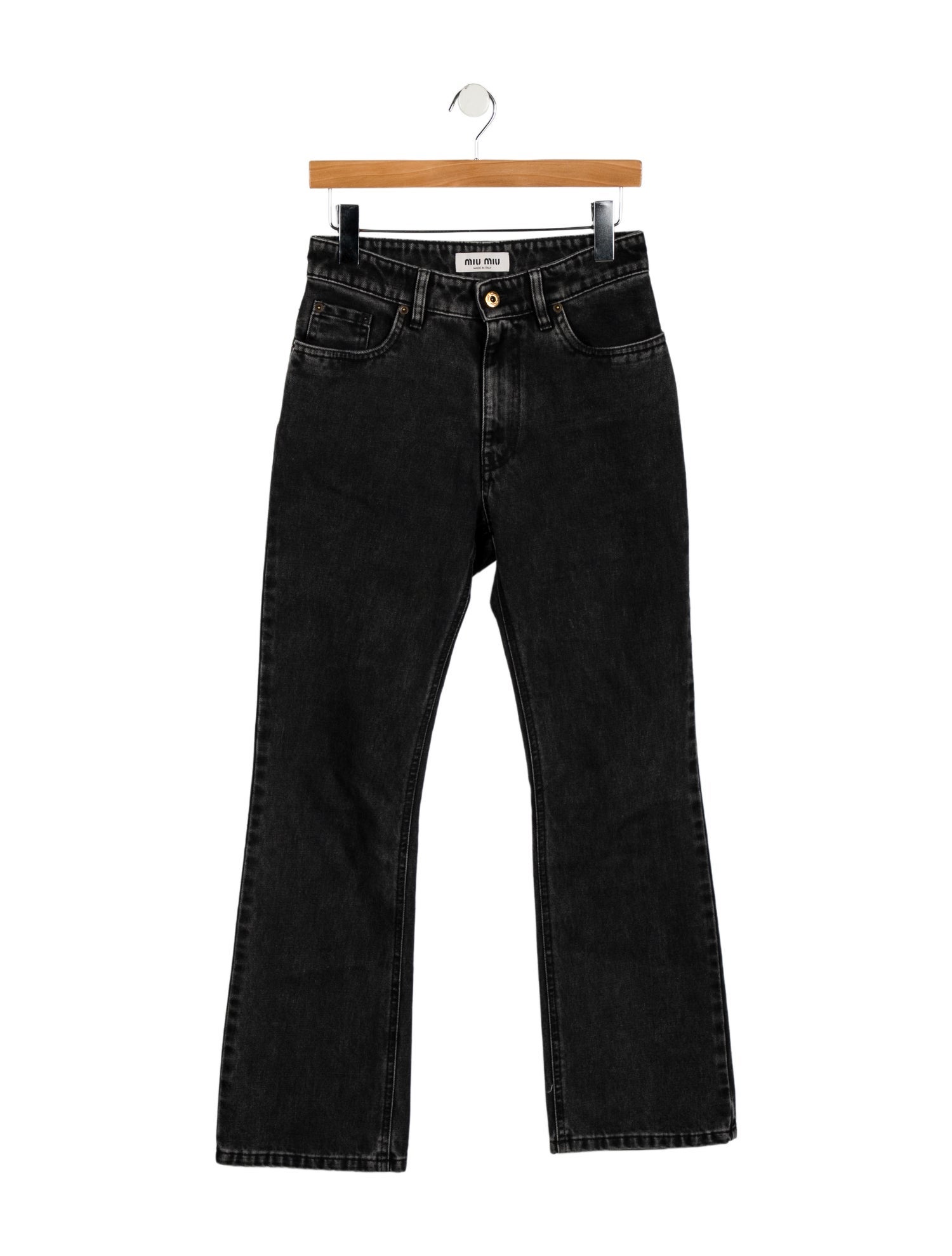 Miu Miu 2023 Wide Leg Jeans