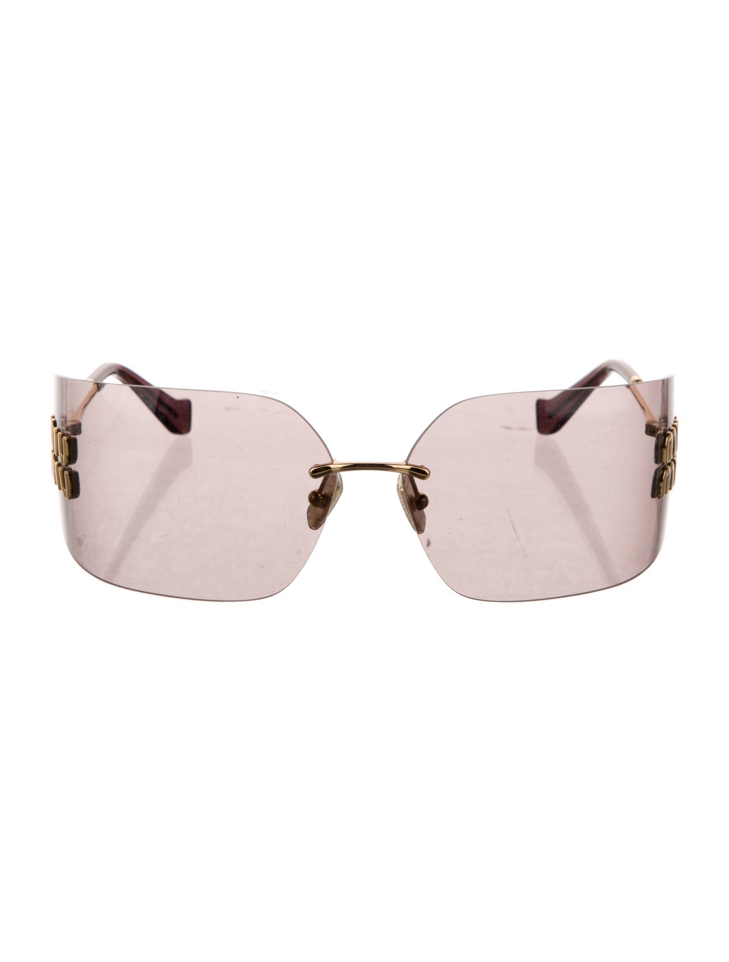 Miu Miu Square Tinted Sunglasses