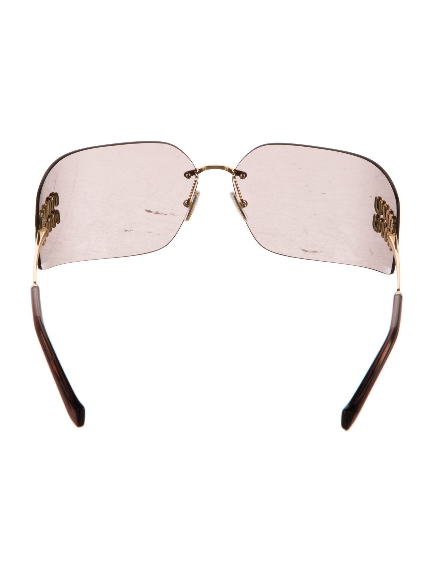 Miu Miu Square Tinted Sunglasses