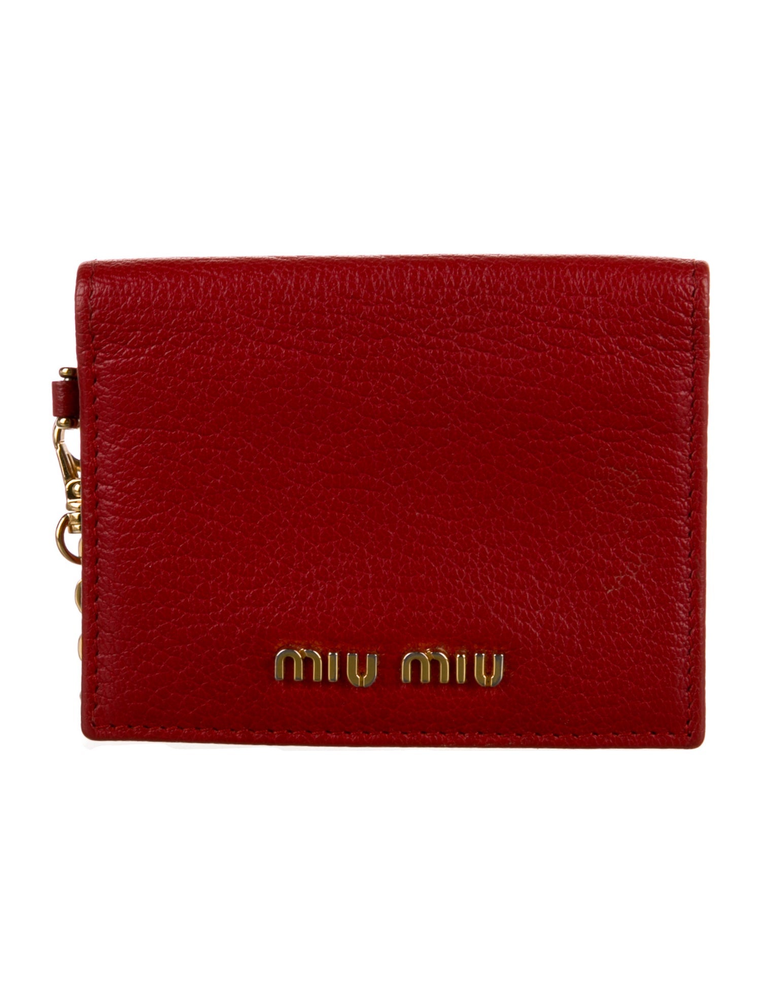 Miu Miu Leather Compact Wallet