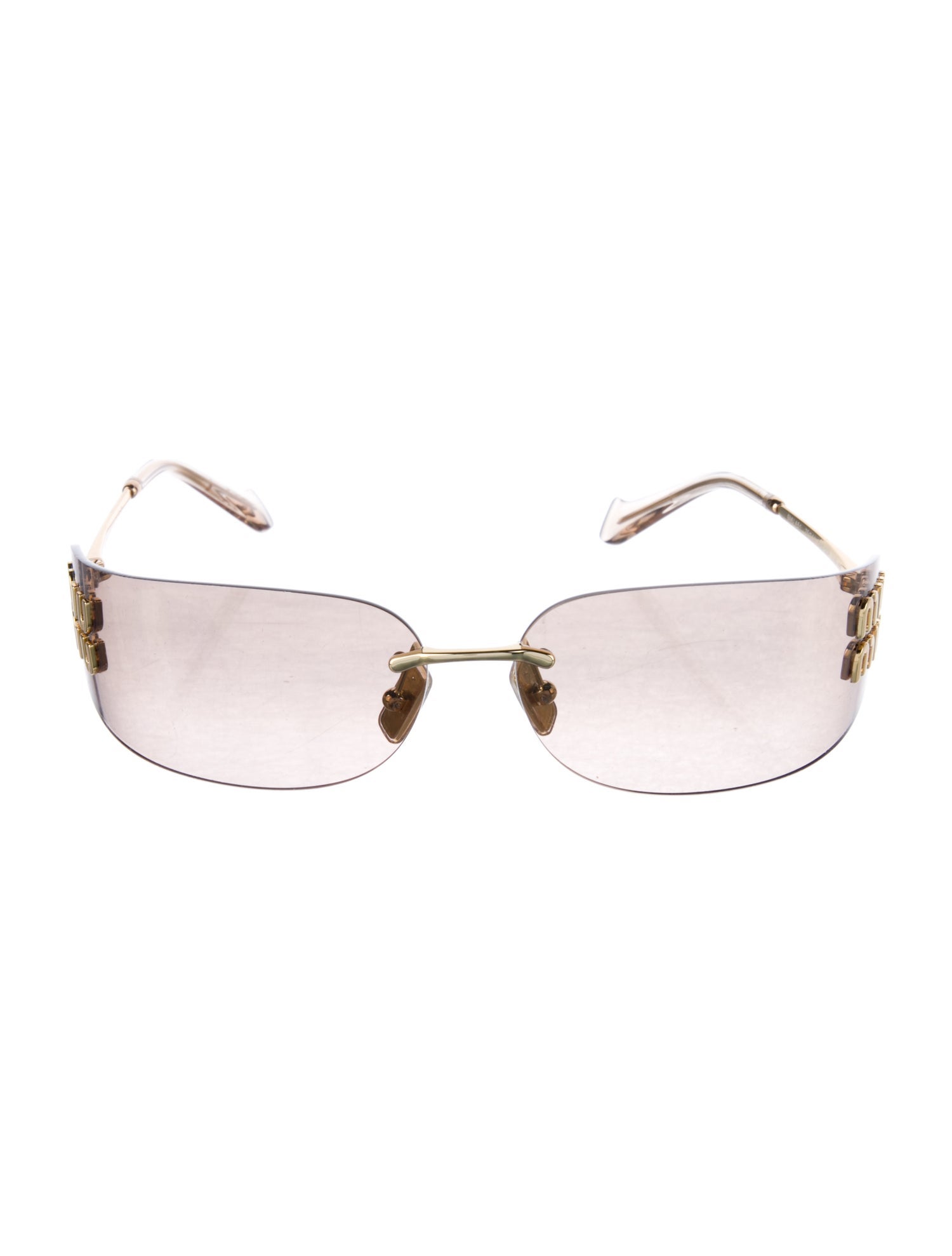Miu Miu Shield Gradient Sunglasses
