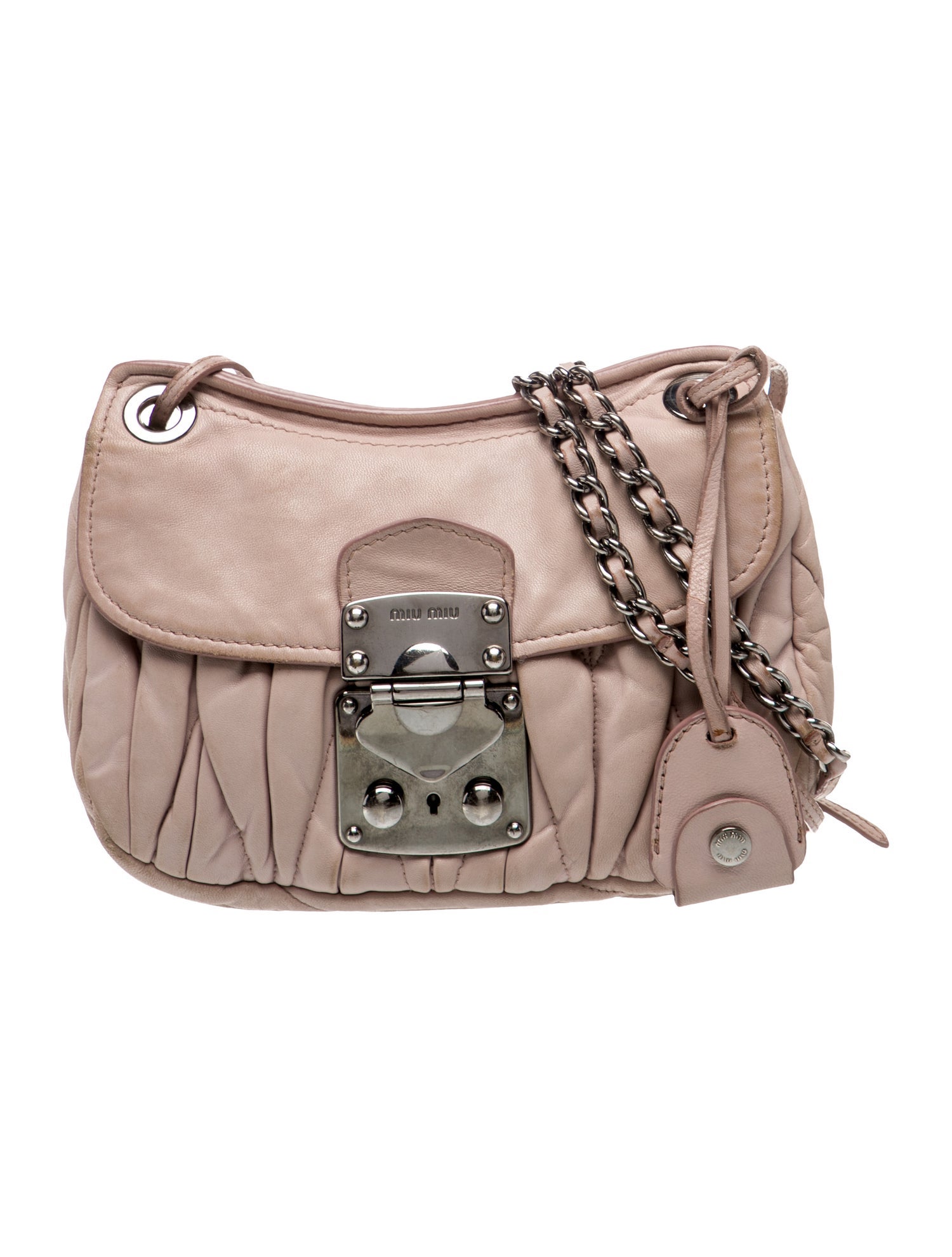 Miu Miu Leather Crossbody Bag