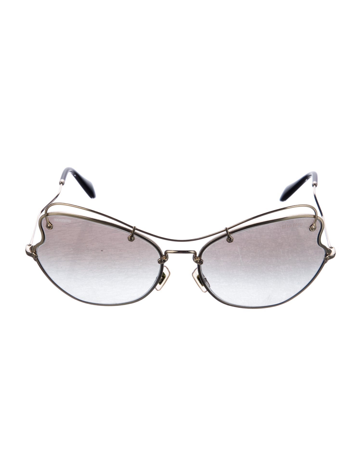 Miu Miu Cat-Eye Gradient Sunglasses