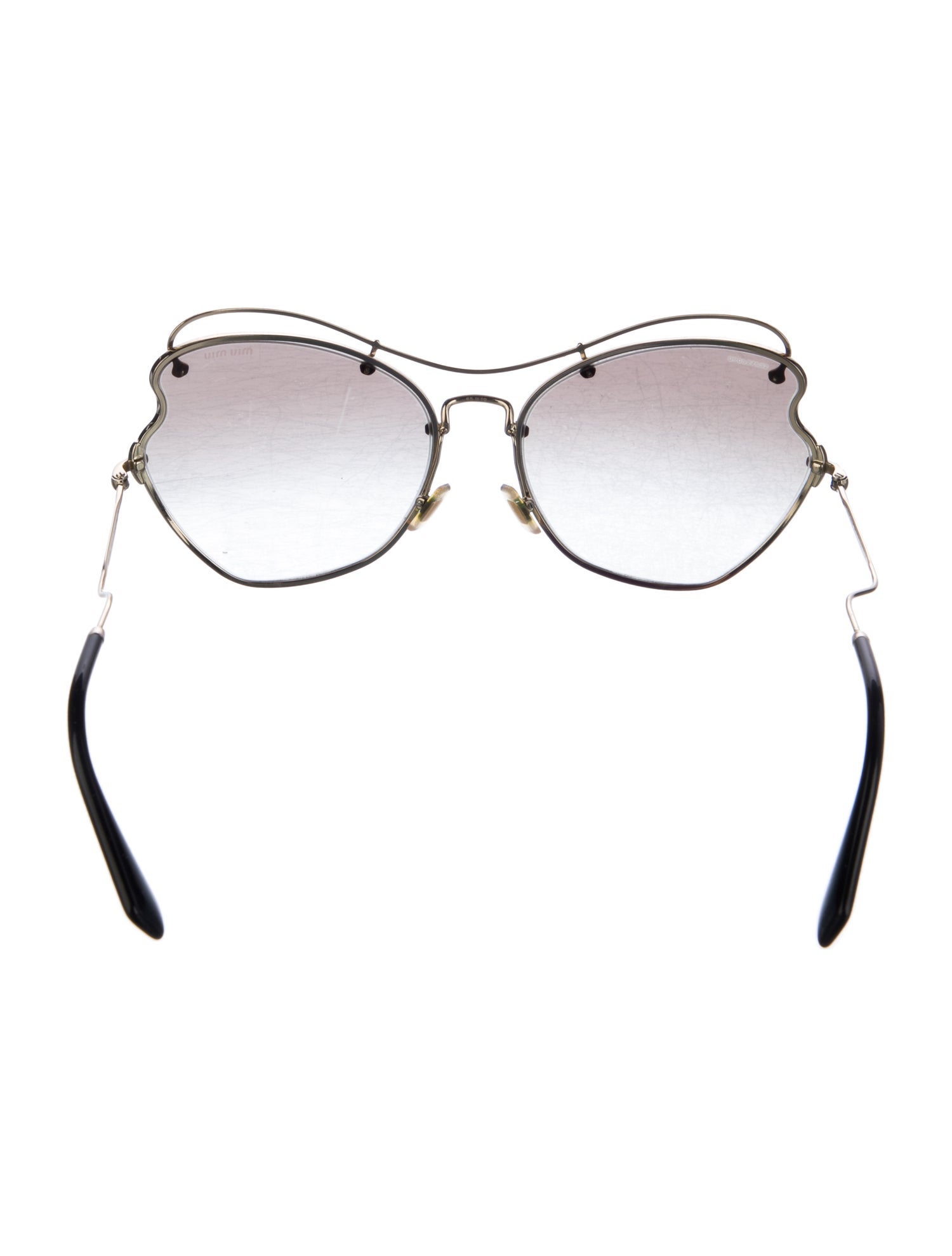 Miu Miu Cat-Eye Gradient Sunglasses