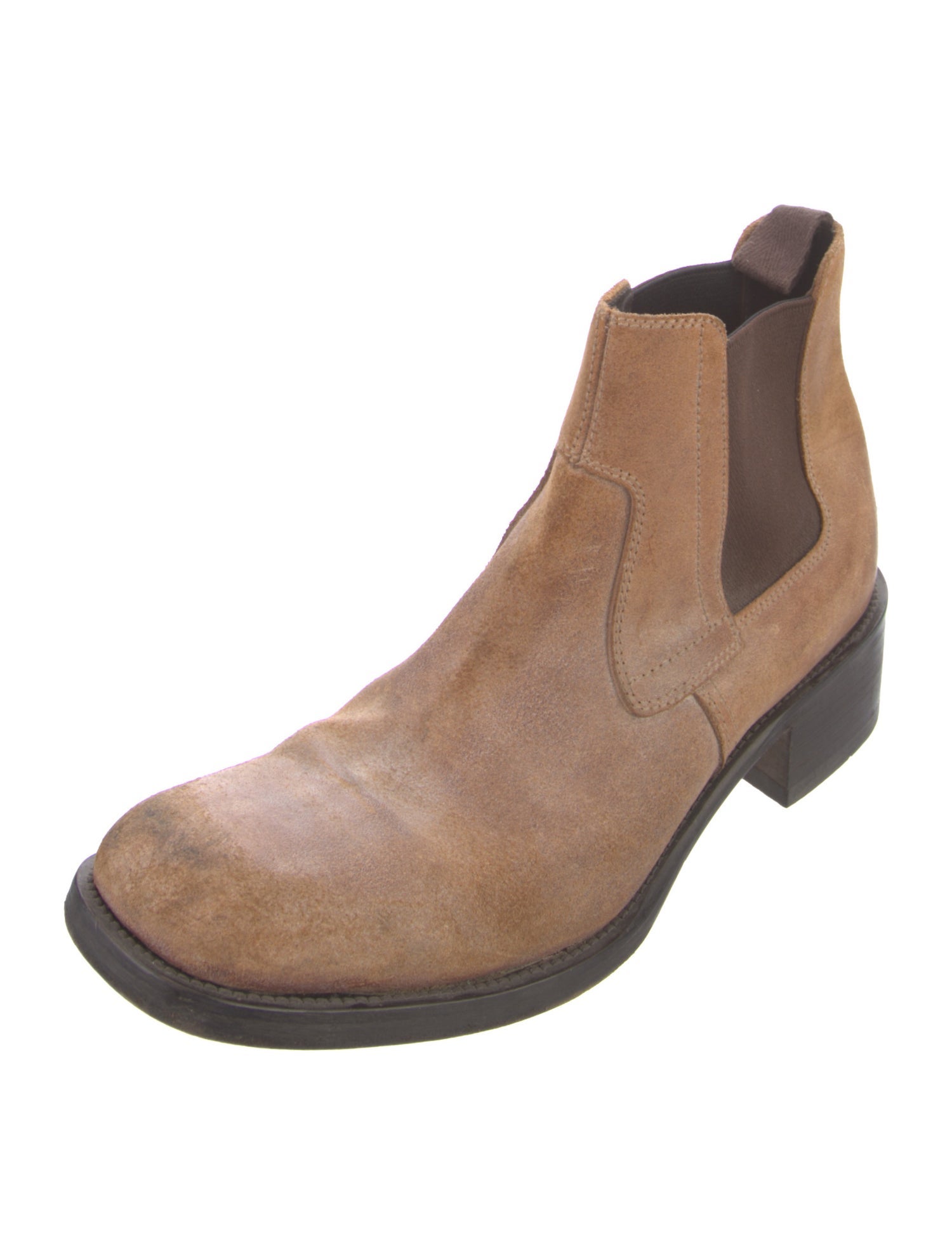 Miu Miu Suede Chelsea Boots